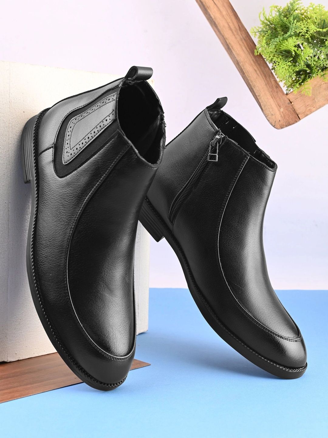Killer Men Round Toe Chelsea Boots-picture-26