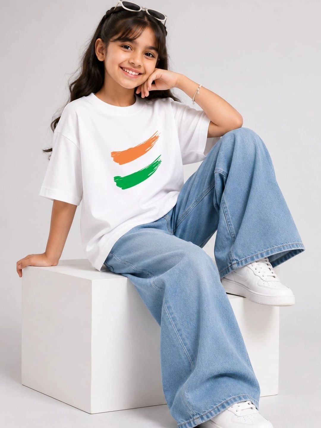 YAK YAK Girls Printed Pure Cotton T-shirt-picture-44