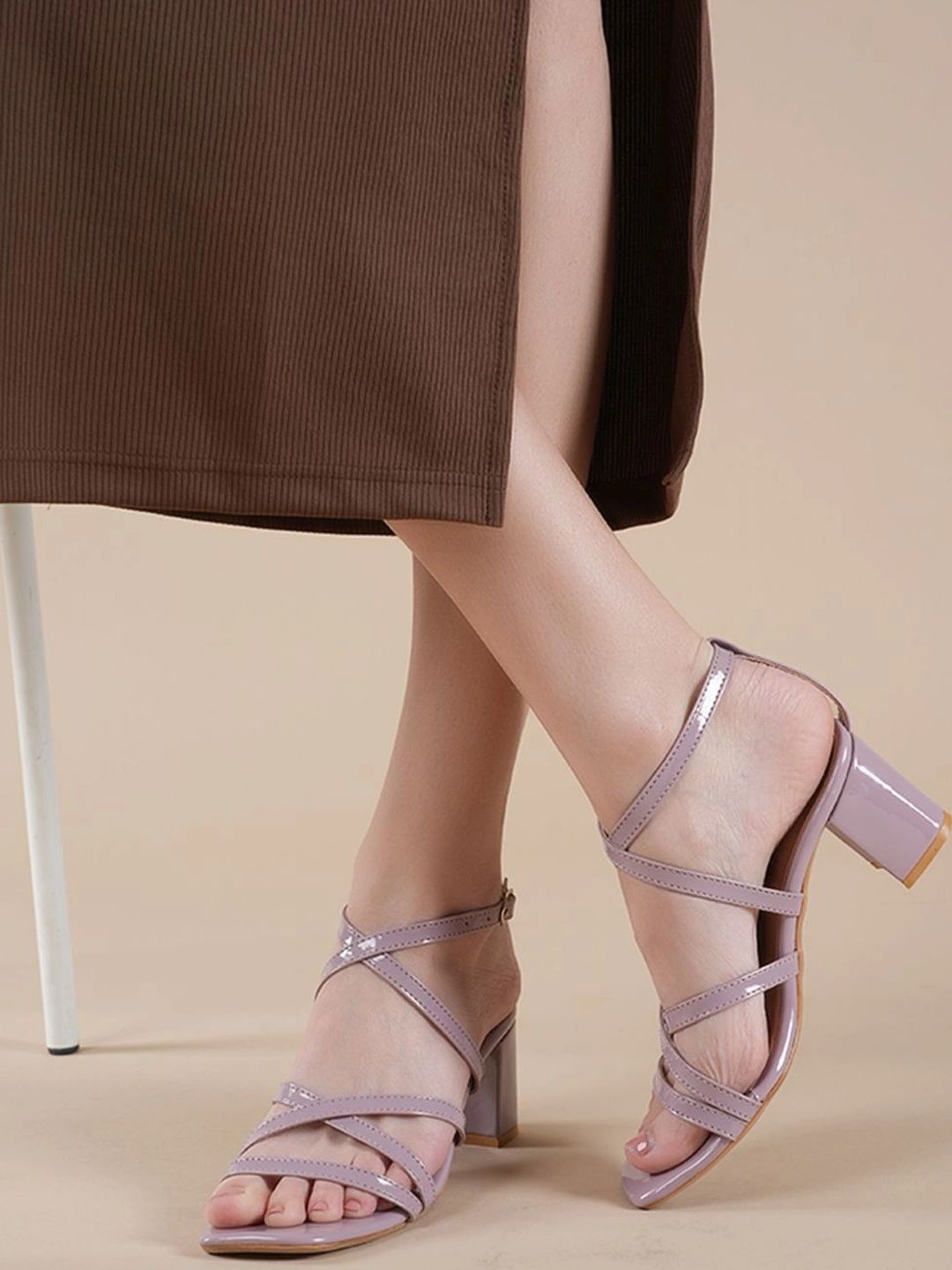 BELVE PARIS Block Sandals-picture-28