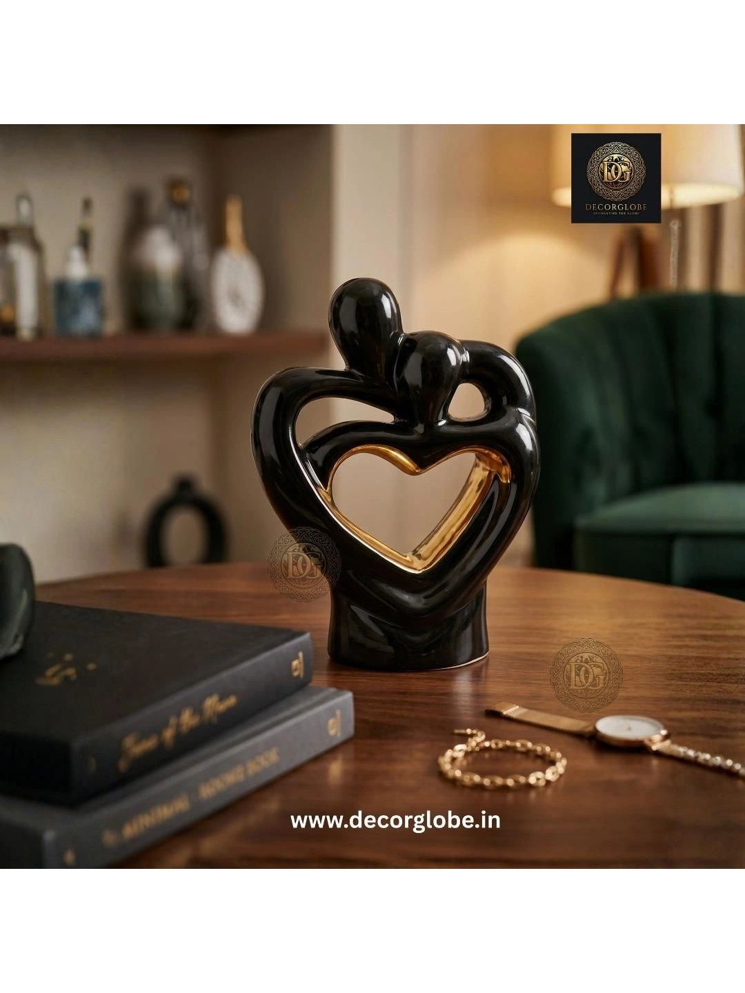 DecorGlobe Blue Figurine Showpiece-picture-49