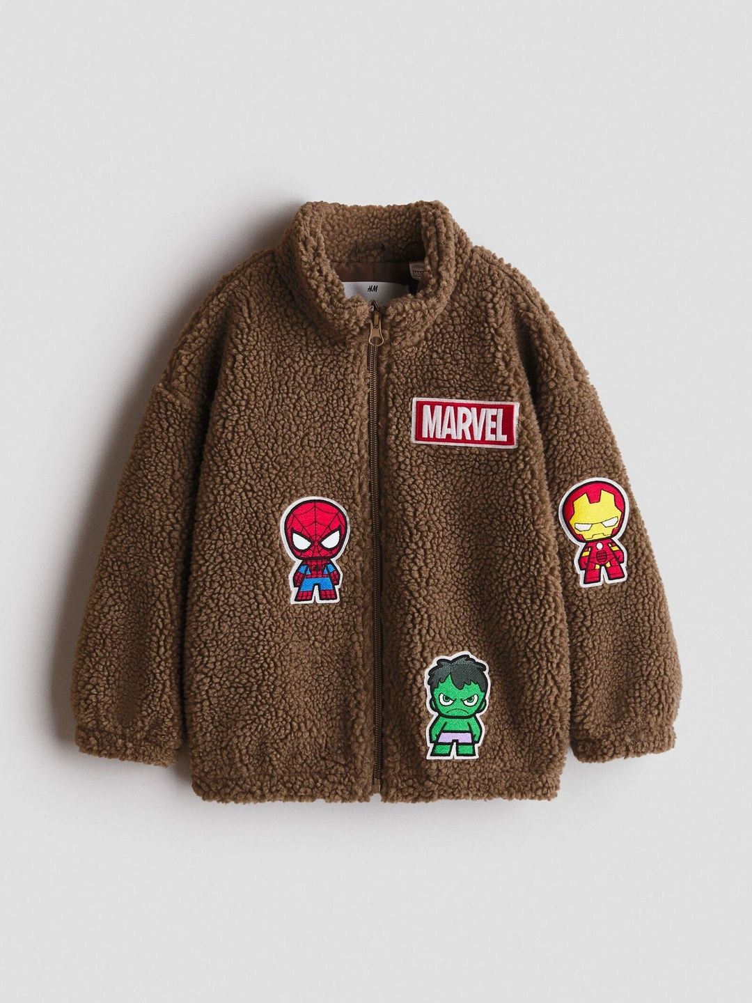 H&M Boys Open Front Jacket with Embroidered-image-19