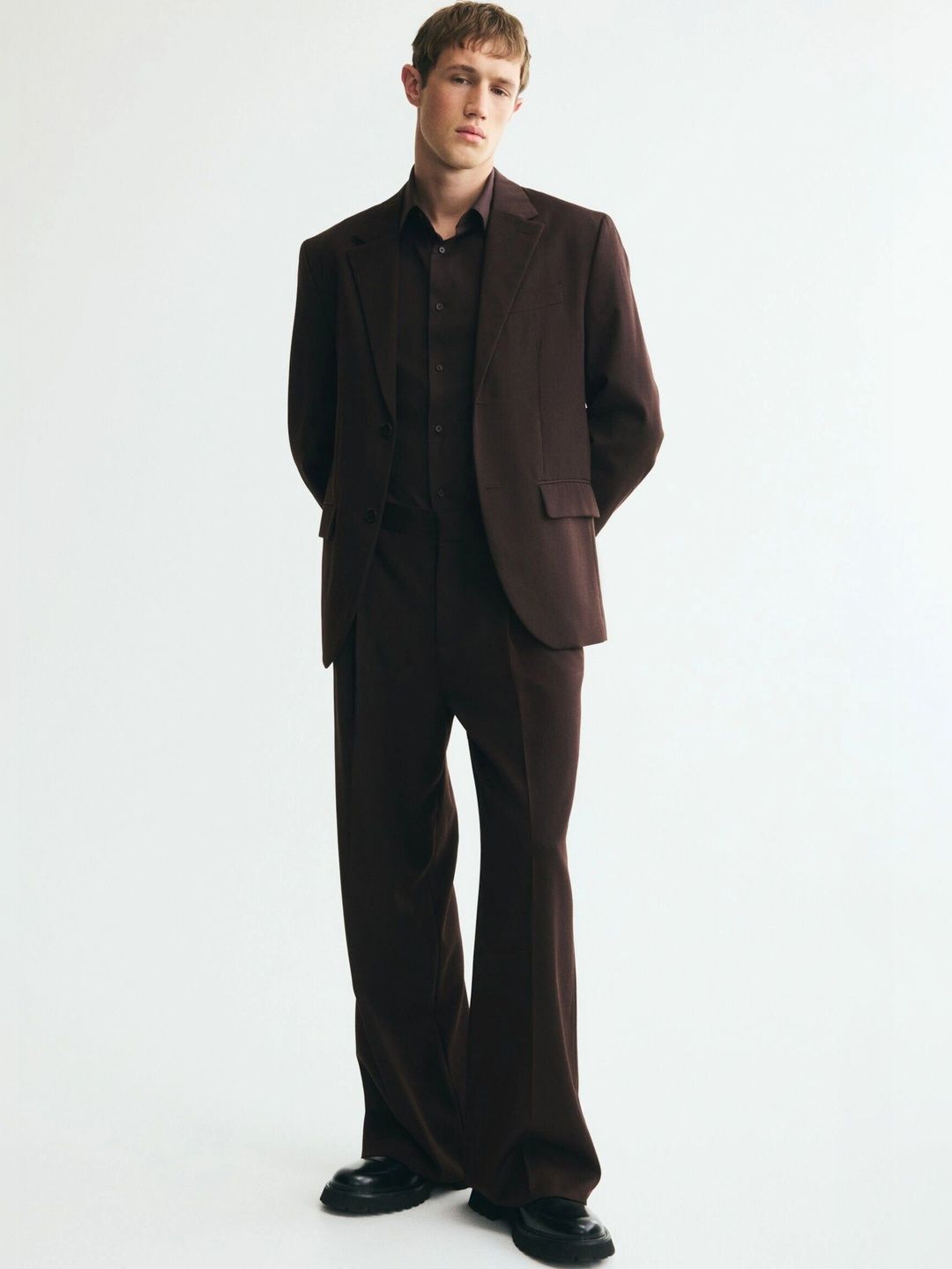 H&M Loose Fit Wool-Blend Suit trousers-picture-14