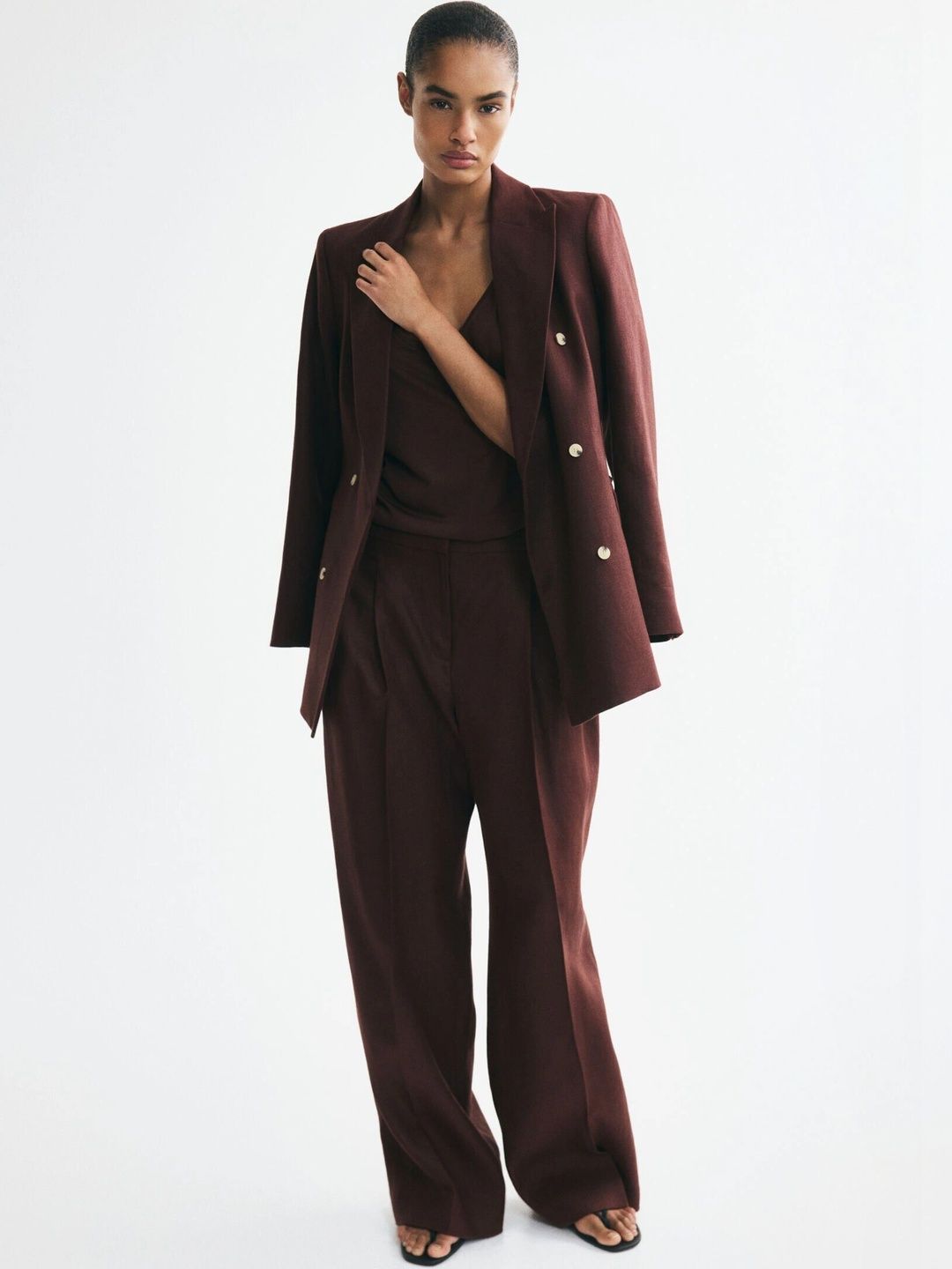 H&M Women Easy Wash Trousers-picture-16