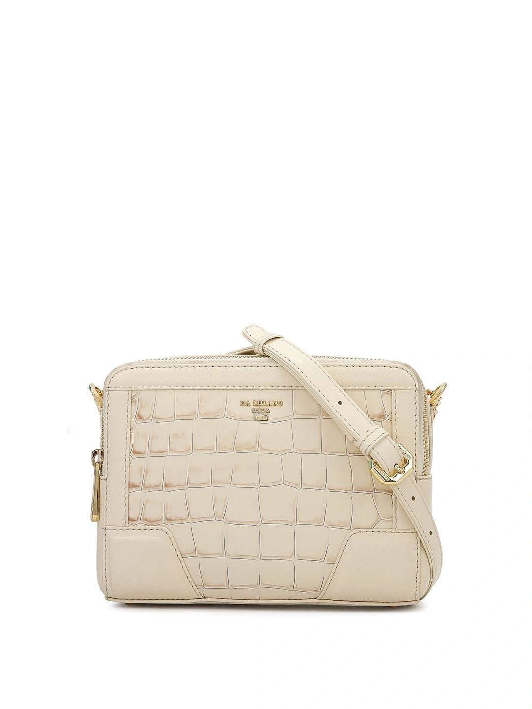 Da Milano Textured Leather Sling Bag-picture-39