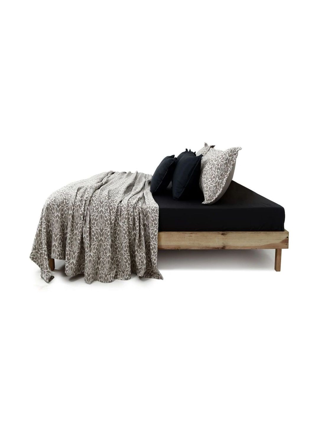 Zarf Beige & Taupe Microfiber AC Room 300 GSM Blanket-picture-12