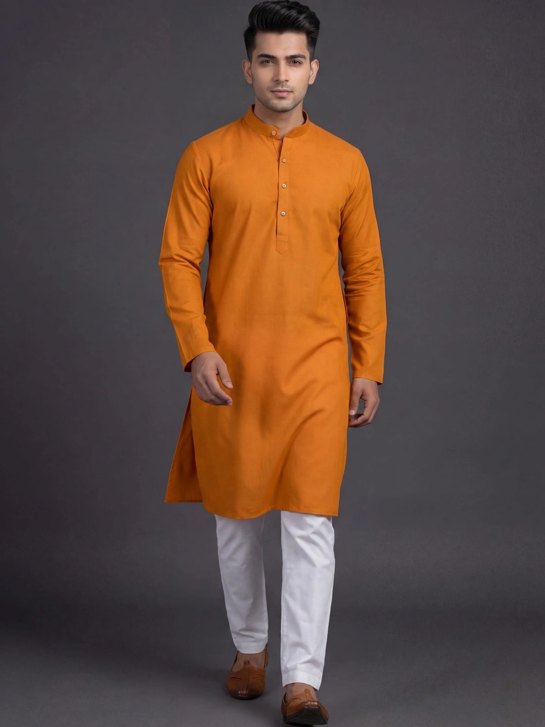 Tibra Collection Men Regular Kurta with Pyjamas-picture-16