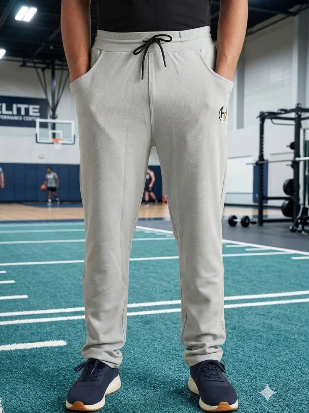 Bite and Style Men Slim Fit Brand Logo Training Track Pants-image-26