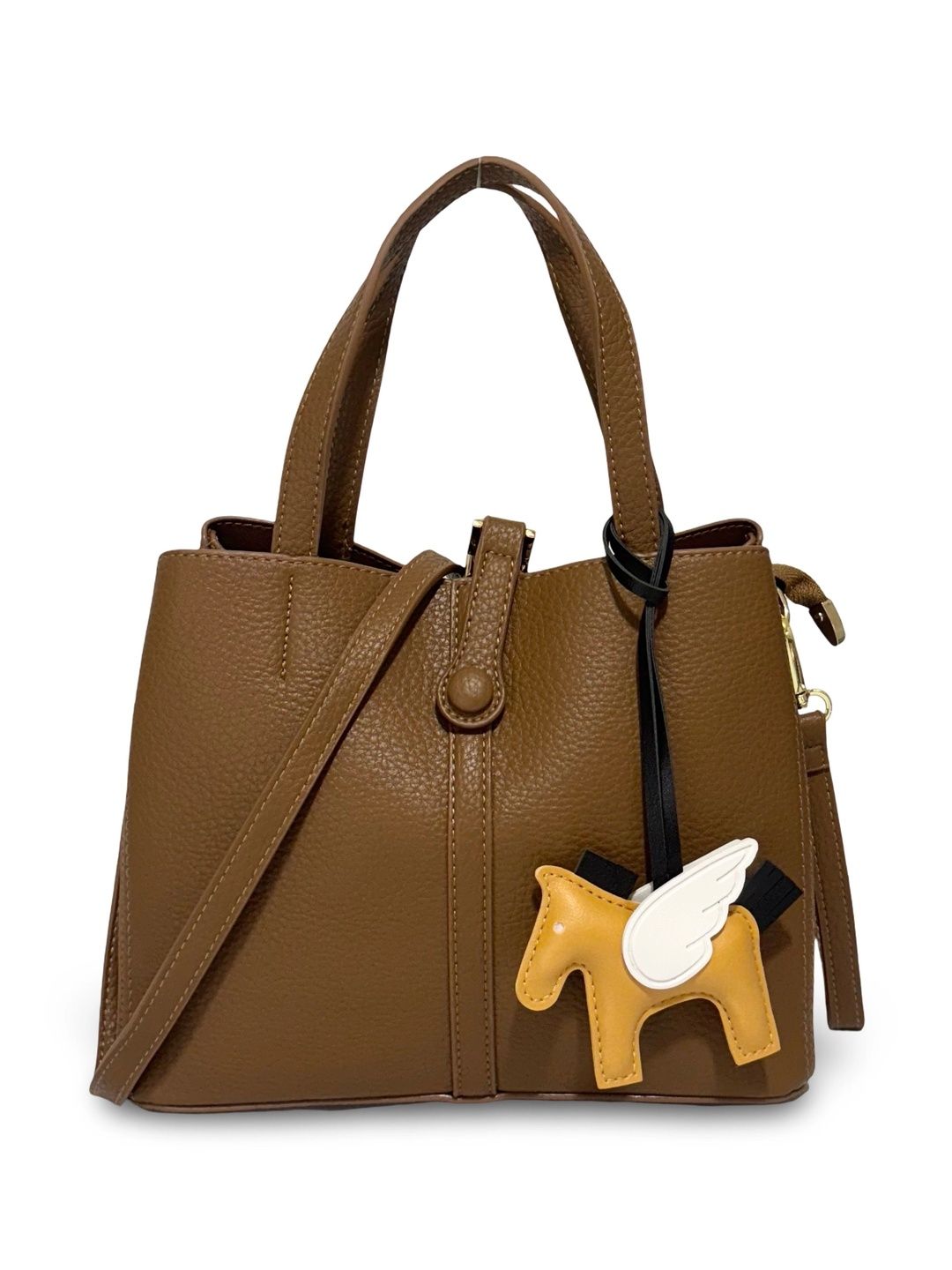 GLOSSY Textured PU Structured Handheld Bag-picture-33