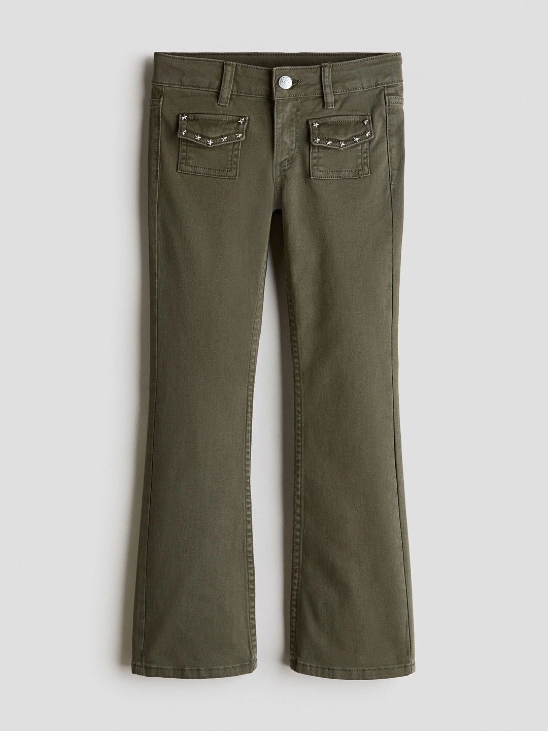 H&M Girls Easy Wash Chinos Trousers-picture-29