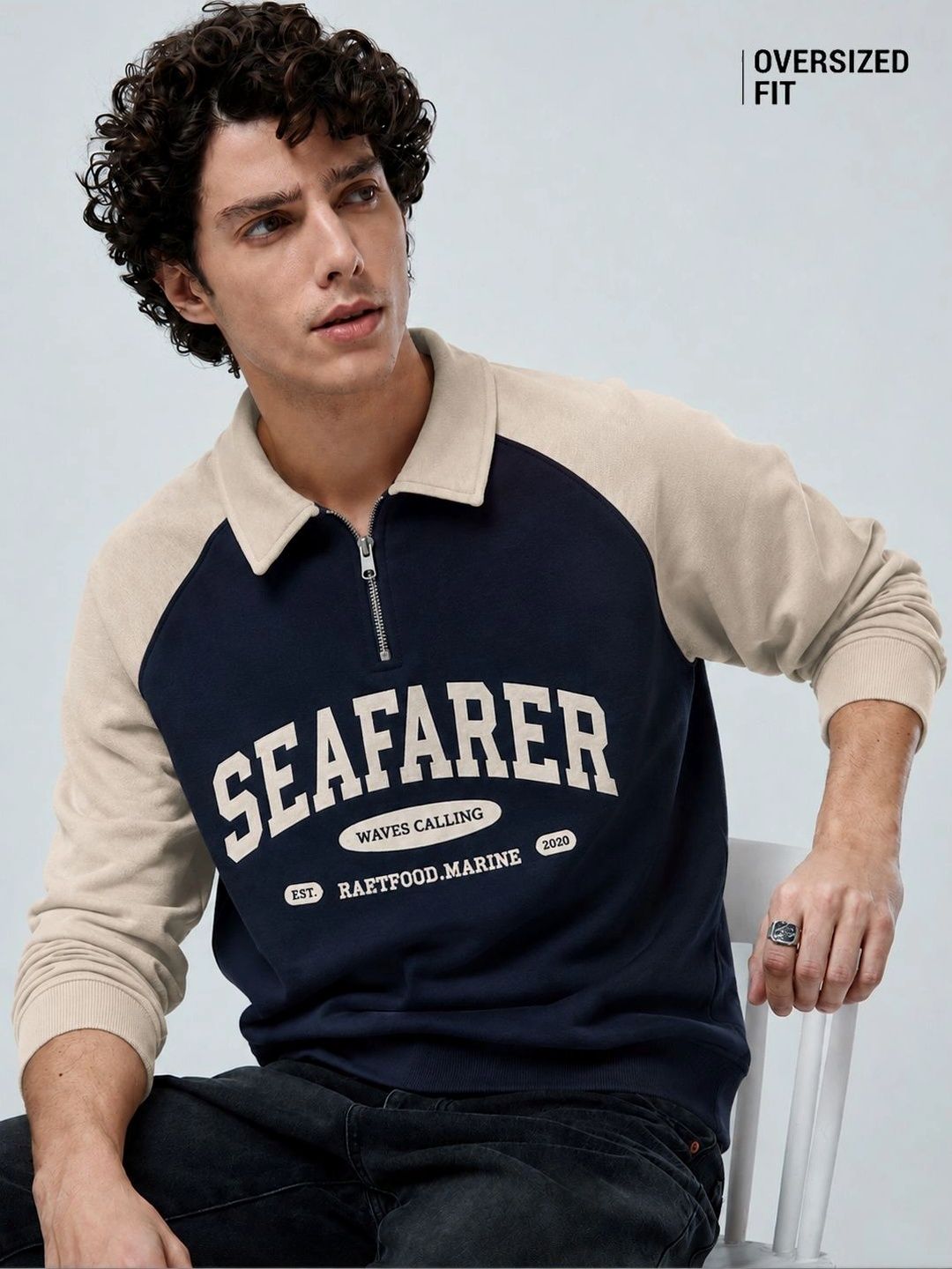 ZEN1 FASHION Men Colourblocked Sweatshirt-picture-36