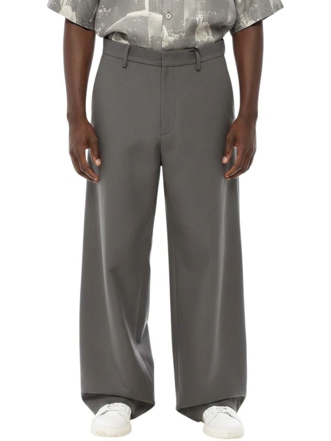1989 STUDIO Men Mid-Rise Loose-Fit Trousers-picture-11