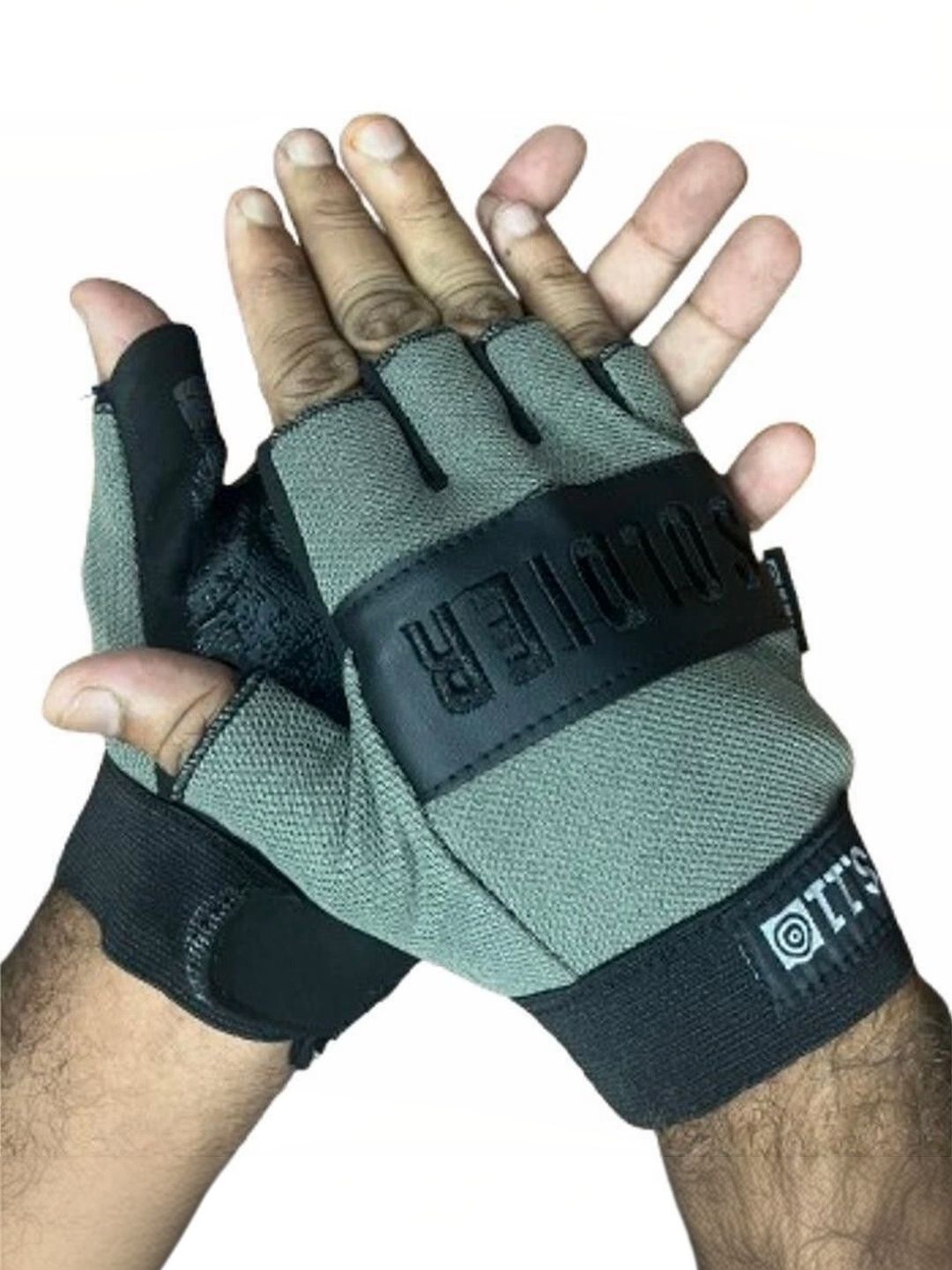 Zonkar Colourblocked Velcro Sports Gloves-picture-10