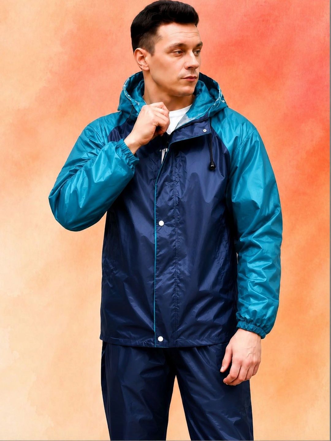 CAMISON Hooded Breathable Waterproof Rain Jacket-picture-23