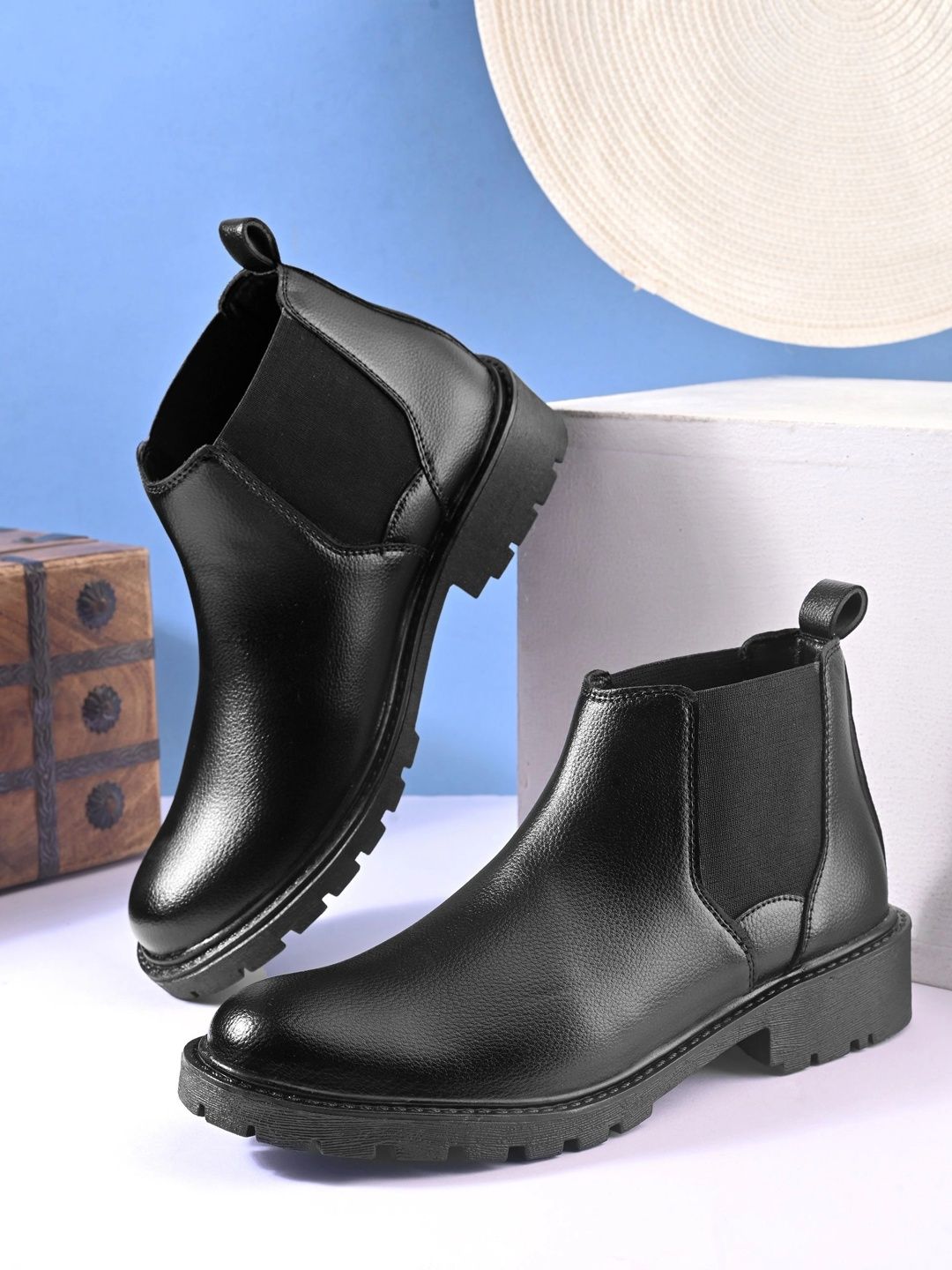 Killer Men Round Toe Chelsea Boots-picture-30