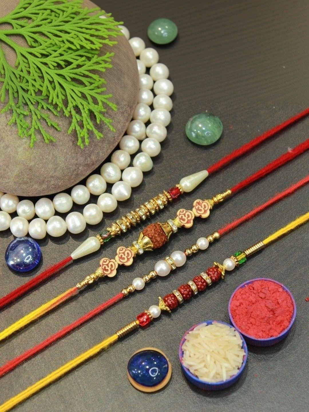 Sangria Thread Rakhi-picture-49