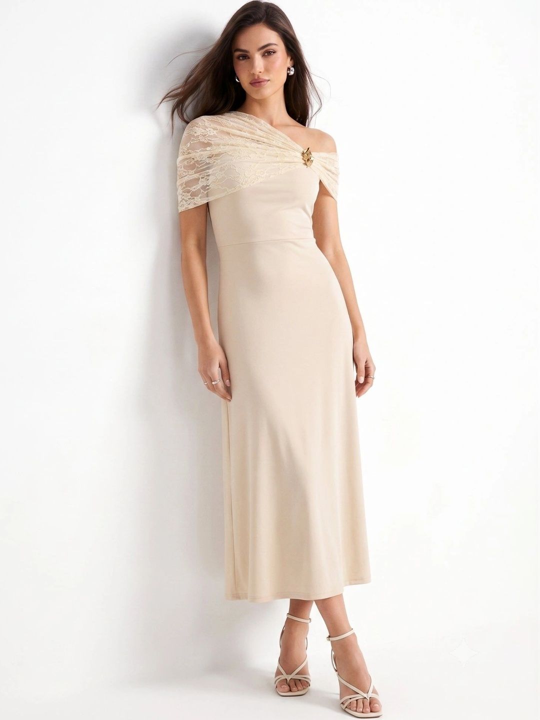 Outzidr Sheath Midi Dress-picture-29