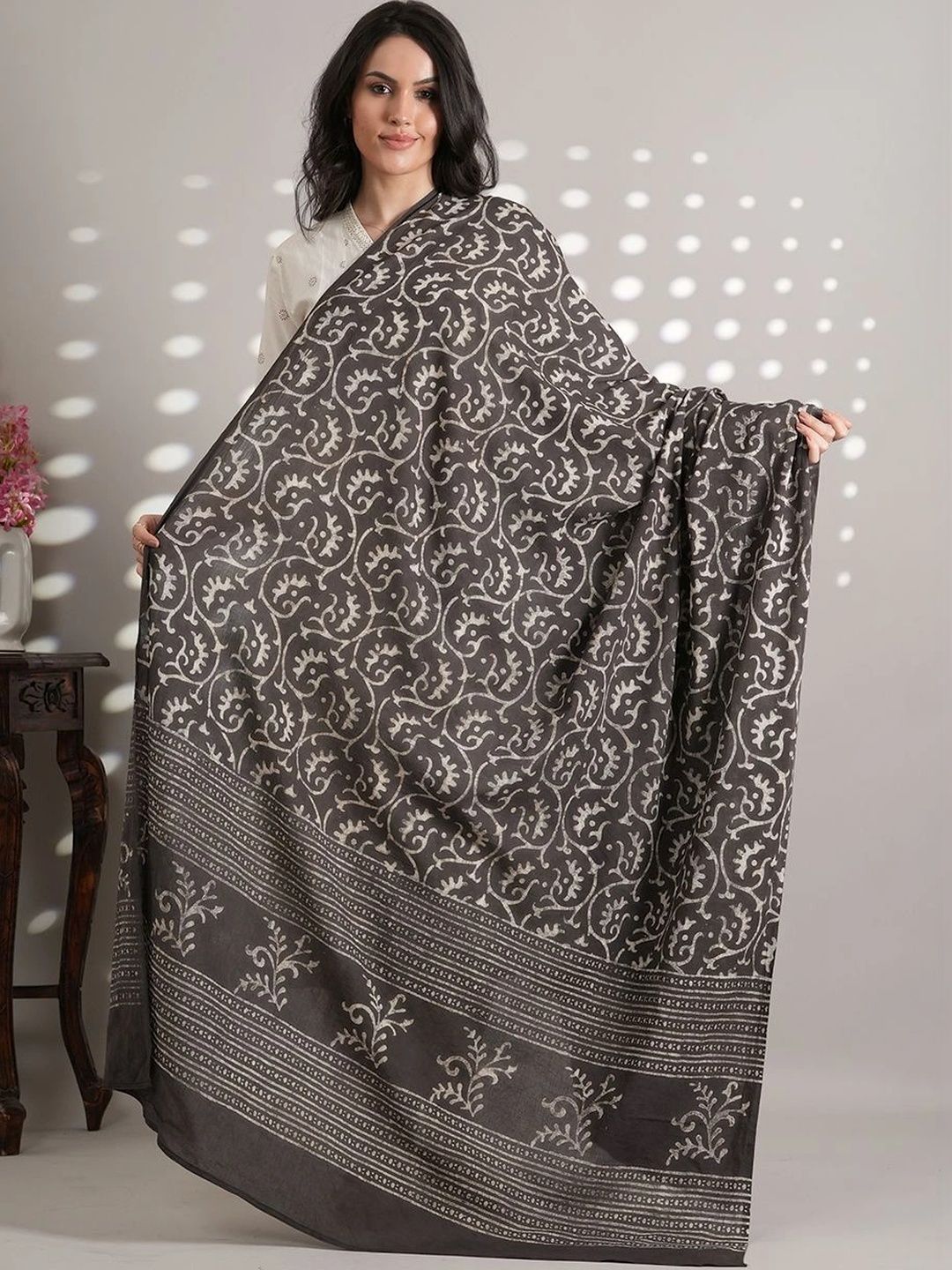 Style Shoes Ethnic Motifs Printed Pure Cotton Block Print Dupatta-picture-38