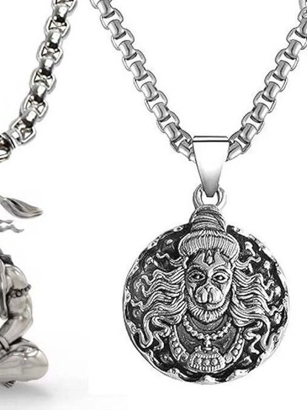 Malas Collection Silver-Plated Quirky Pendants with Chains-image-24