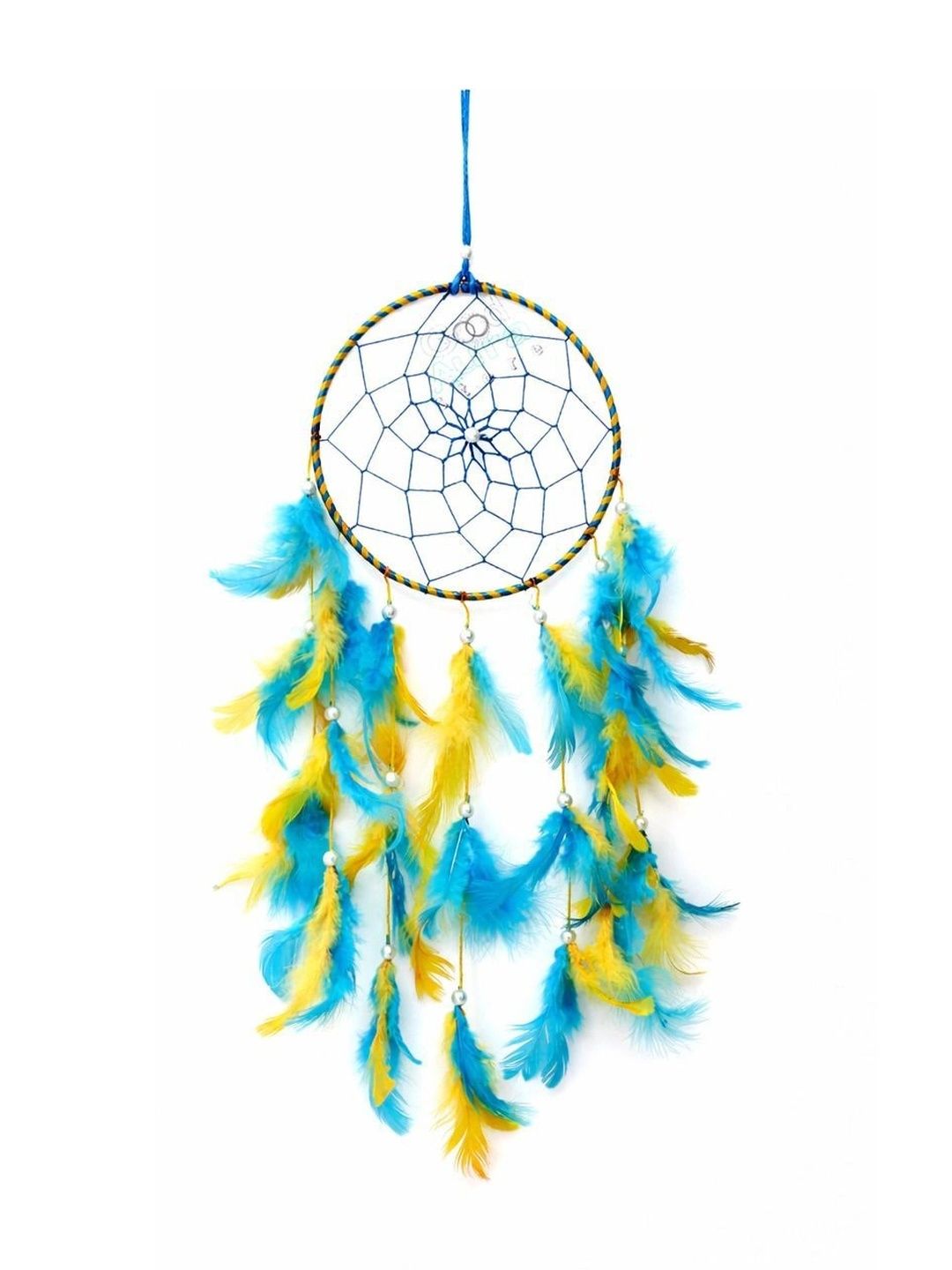 MEHRUNA Green & Yellow Catcher Hanging-image-42