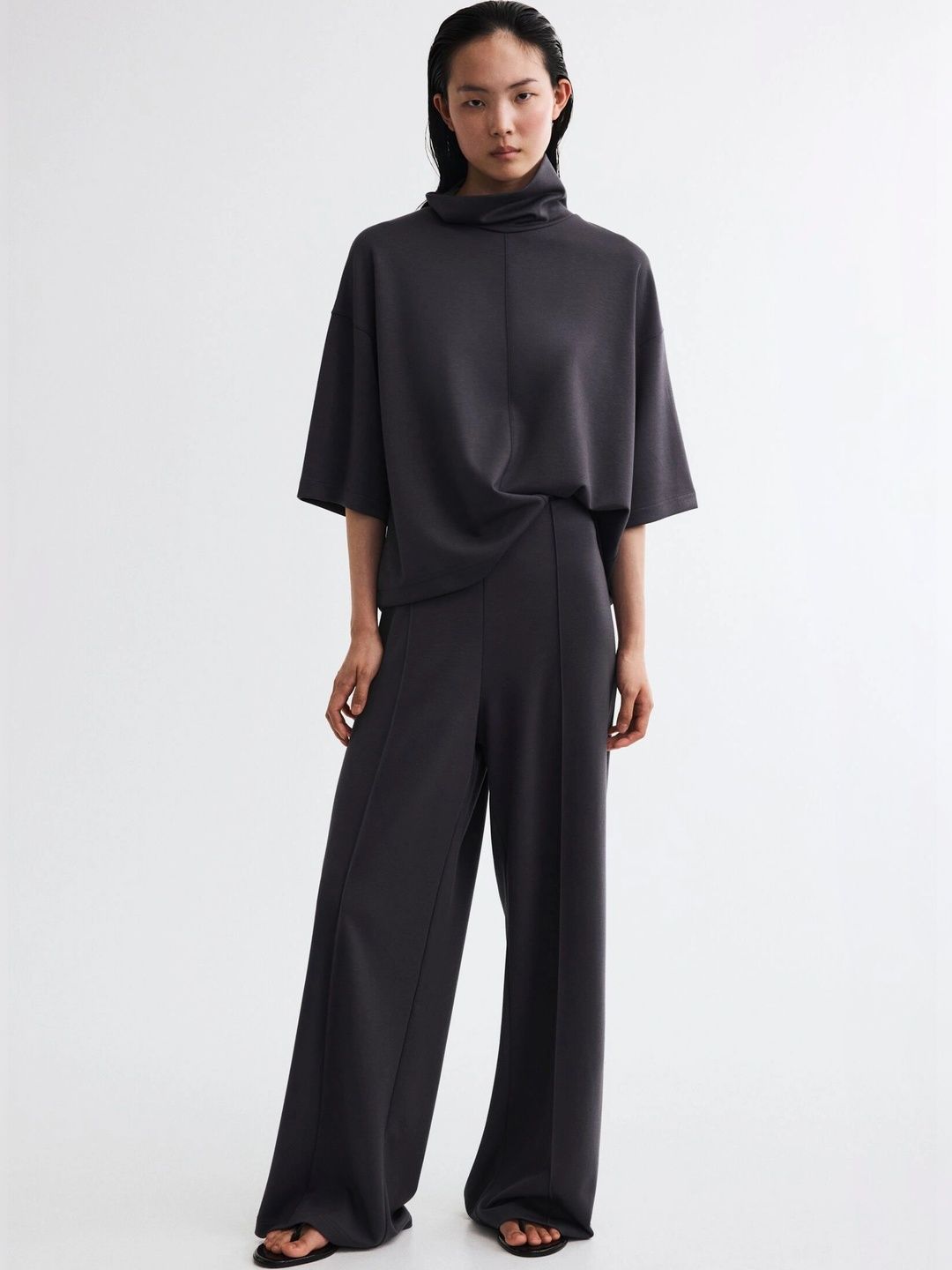 H&M Women Easy Wash Trousers-picture-54