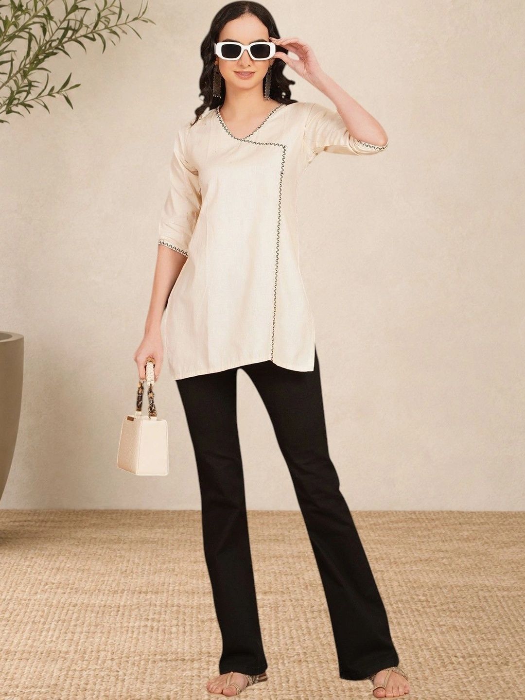 Sangria Cotton Blend Top-picture-52