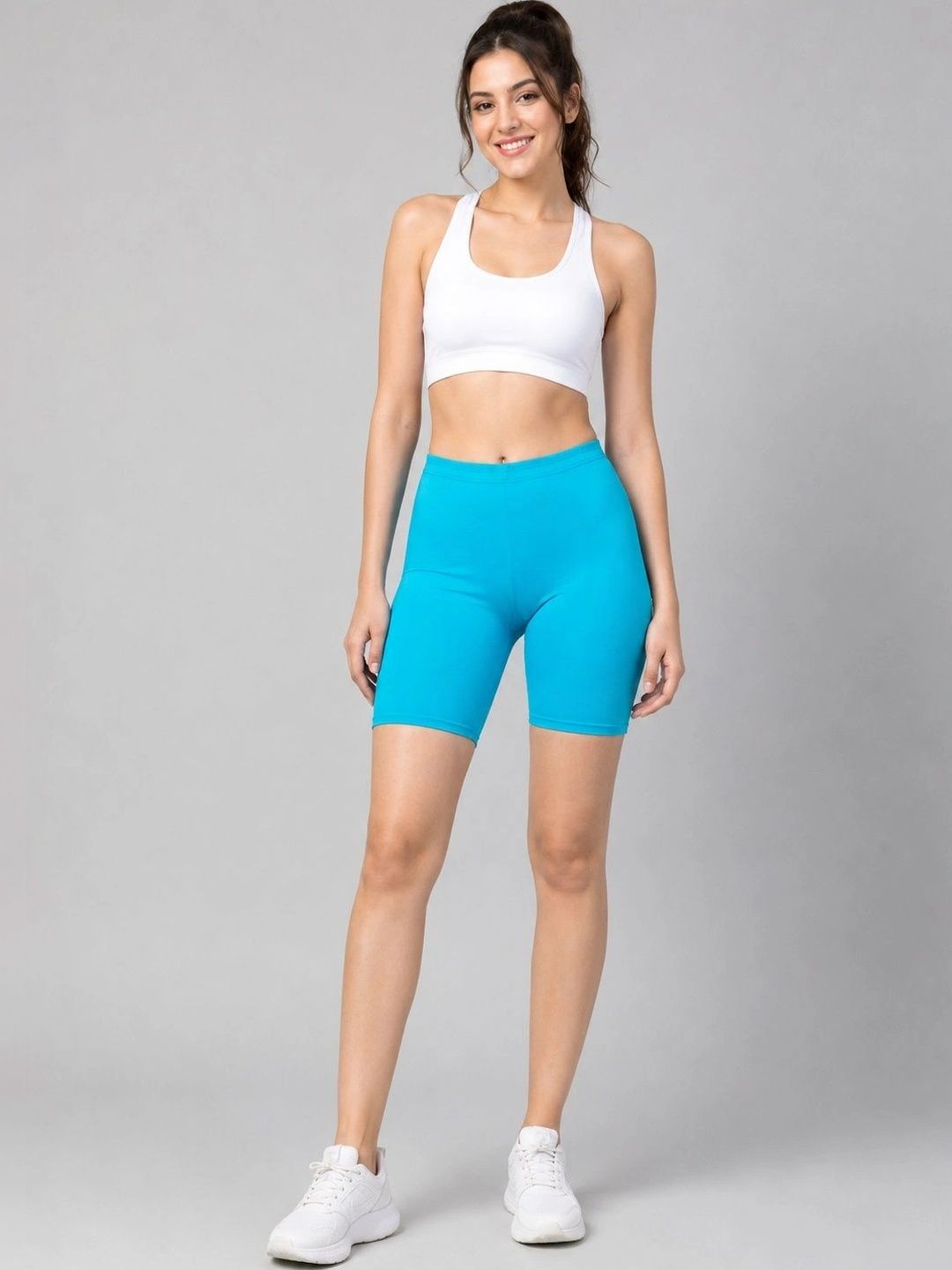 Fashioneda Women Slim Fit Training or Gym Shorts-picture-36