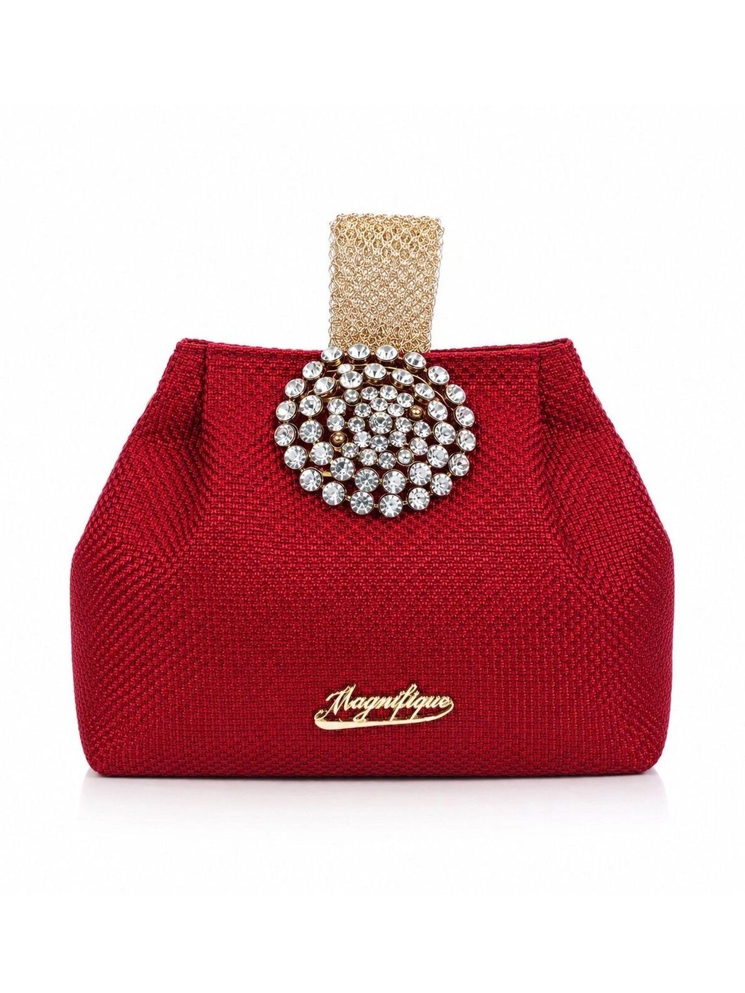MAGNIFIQUE Textured PU Structured Handheld Bag-picture-36