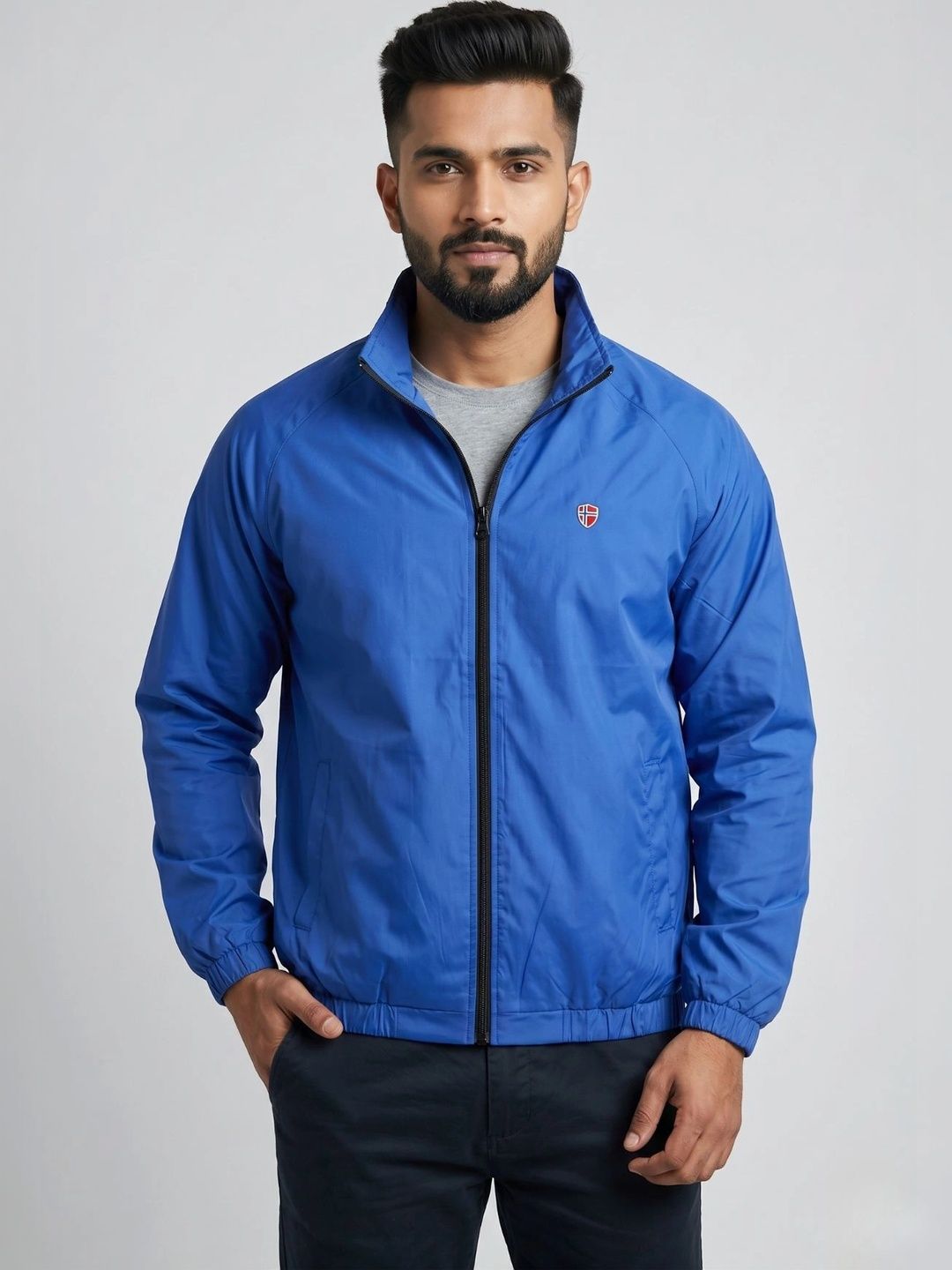 AXMANN Men Windcheater Running Bomber Jacket-picture-45
