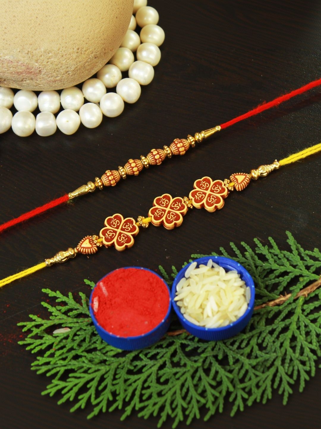 Sangria Thread Rakhi-picture-32