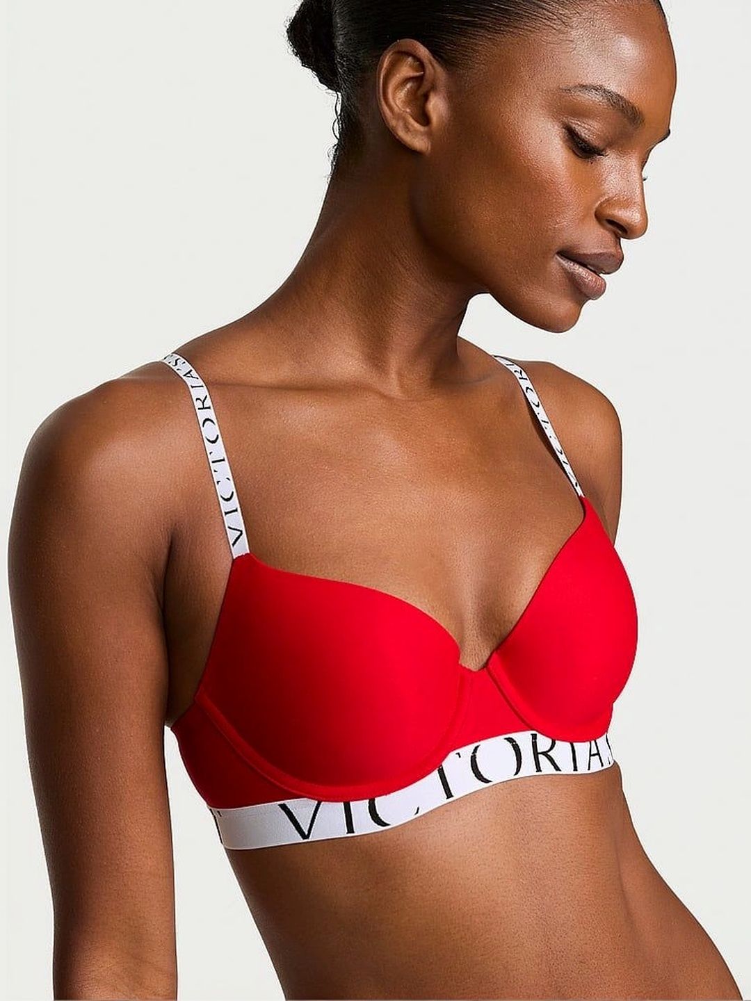 Victoria's Secret Typography Bra Medium Coverage Underwired Lightly Padded-picture-38