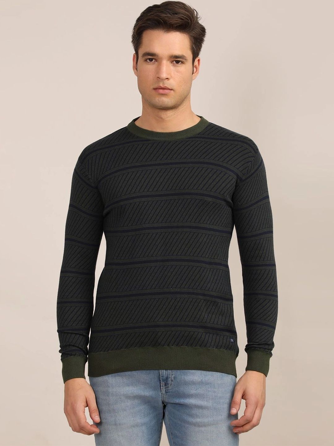 Turtle Men Striped Pullover-picture-45