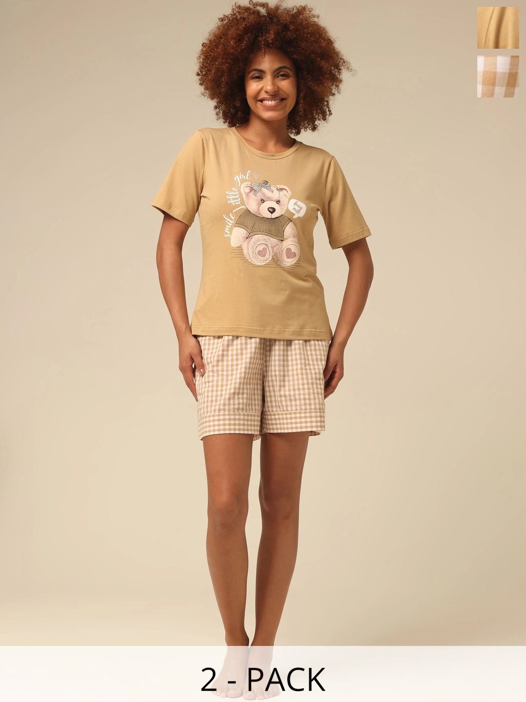indy Raaga Women Printed Night suit-image-4