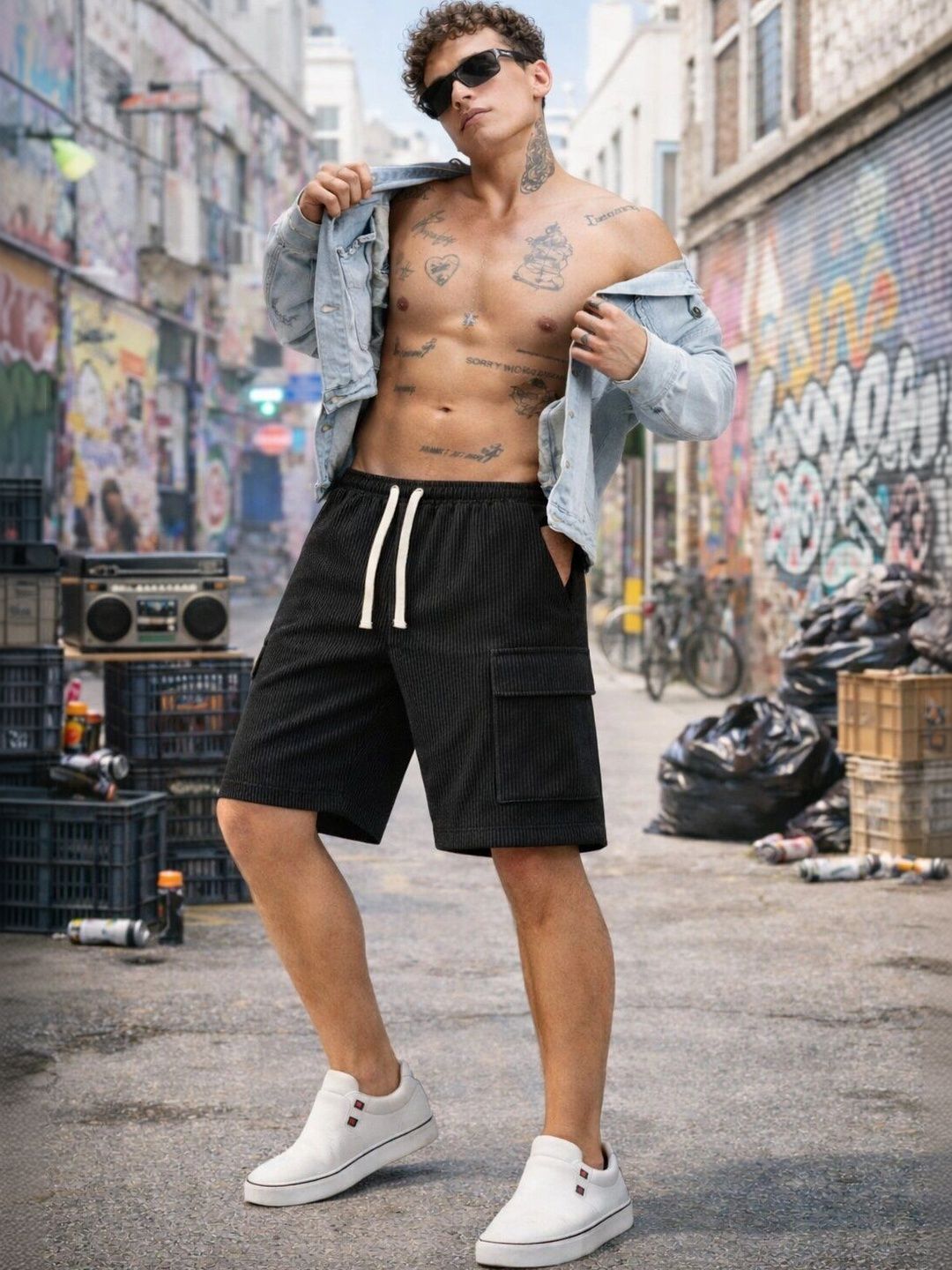 SZN Men Cargo Shorts-picture-24
