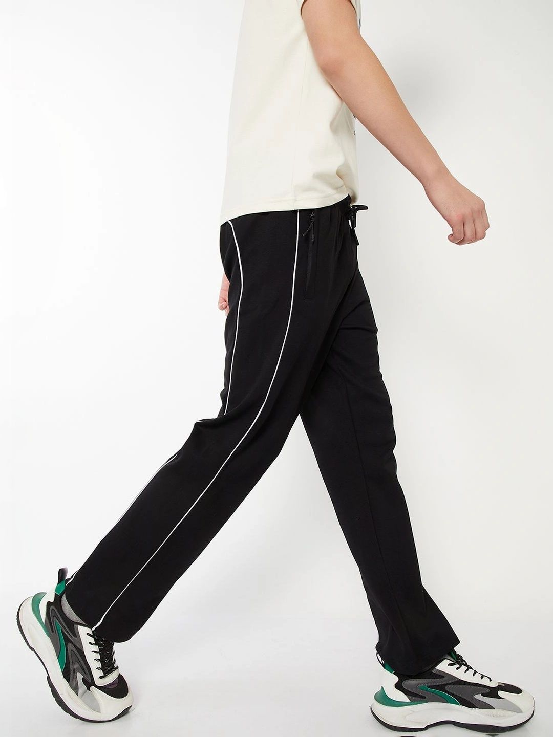 max Men Regular Fit Training Track Pants-picture-11