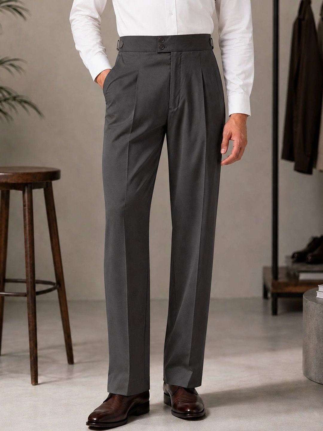 SZN Men Smart Easy Wash Trousers-picture-52