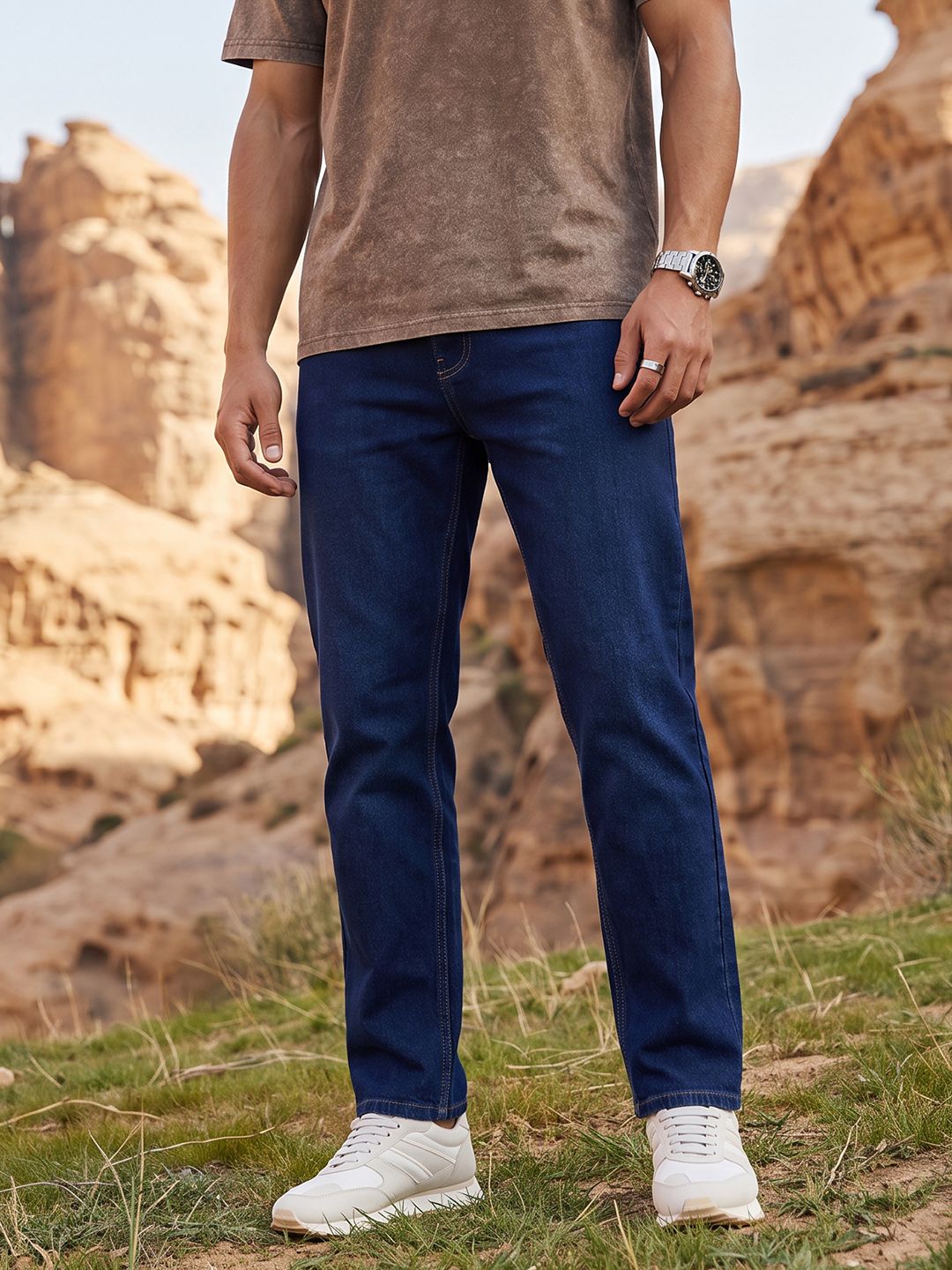 The Roadster Life Co. Men Straight Fit Stretchable Jeans-picture-27