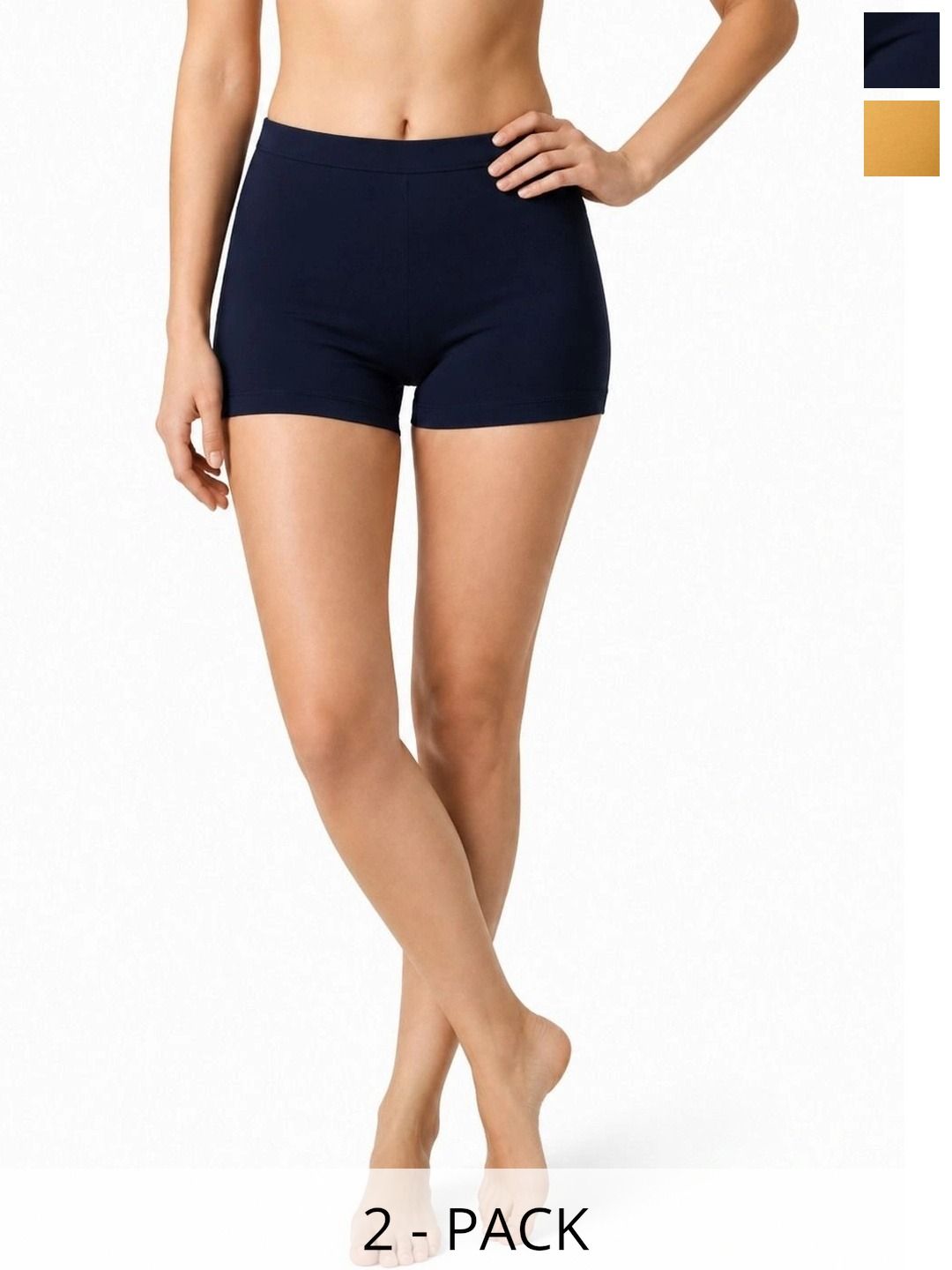 Trazeno Women Pack of 2 Boy Shorts-picture-47