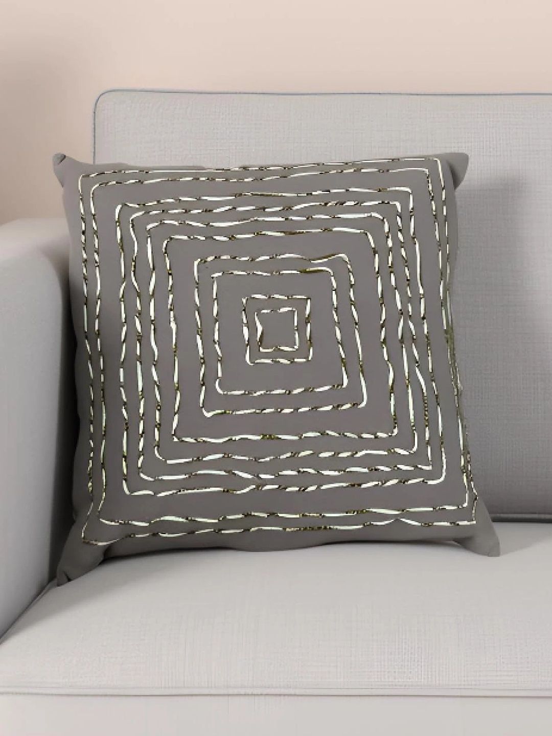 SAJAVAT Brown Cushion Covers-image-46