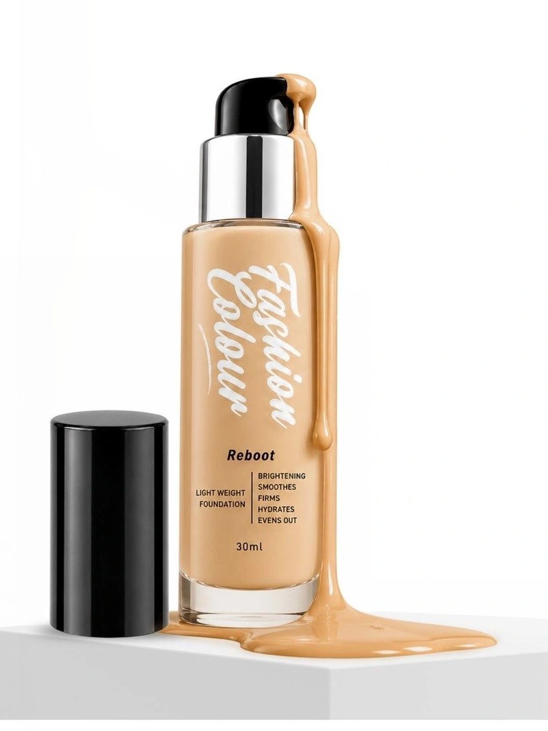 Fashion Colour Reboot Long Lasting Matte Liquid Foundation - 30 ml -N03-Medium Beige-picture-14