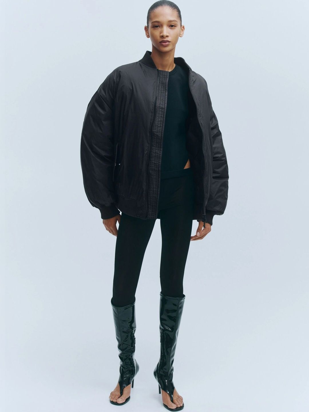 H&M Women Lightweight Bomber Jacket-picture-45