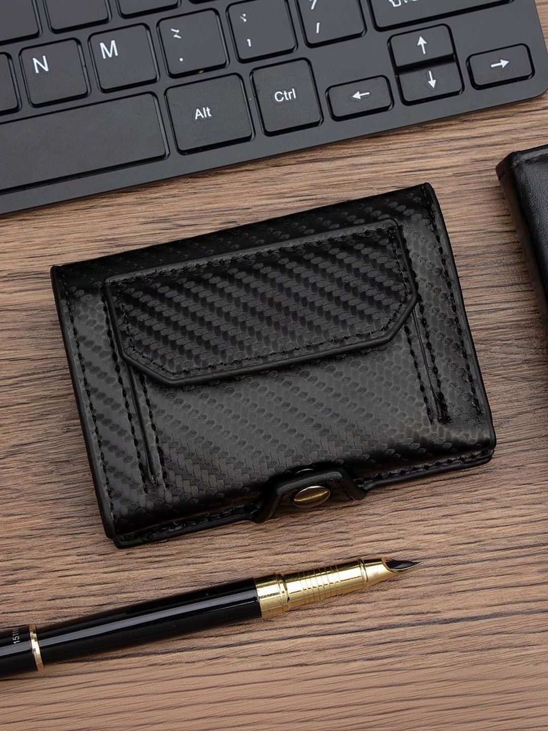 Bracevor Men Textured PU Two Fold Wallet-picture-41