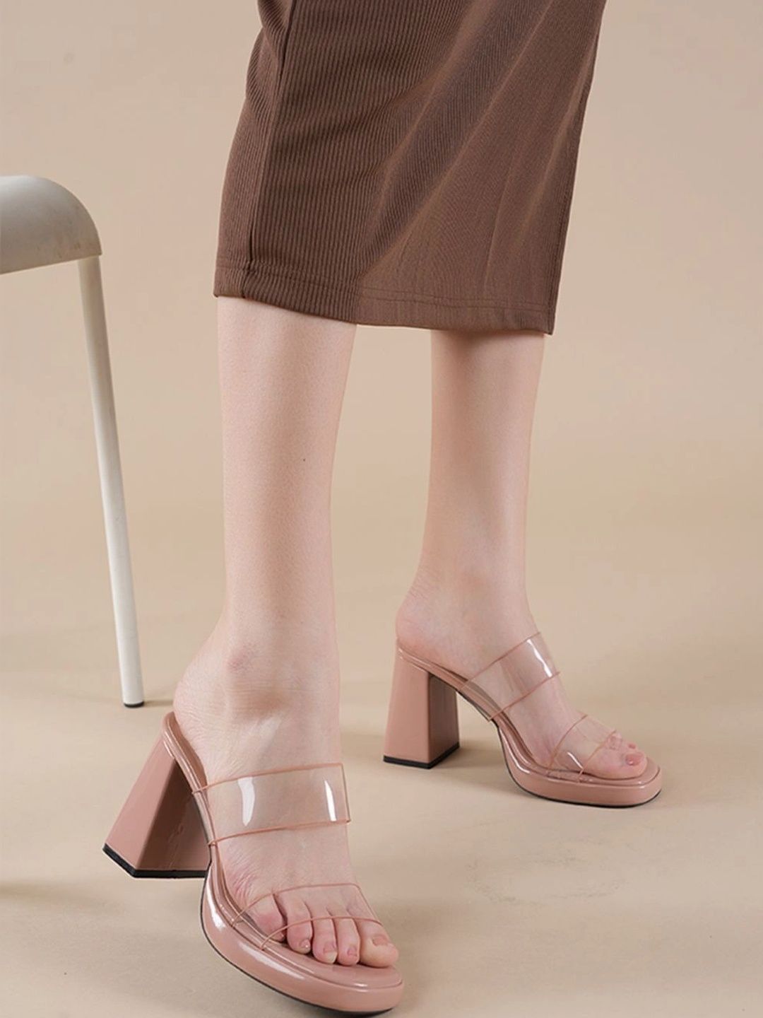 BELVE PARIS Block Mules-picture-43