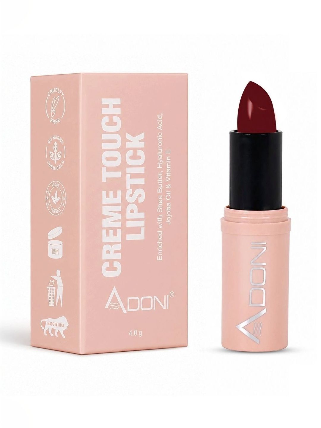 ADONI Creme Touch Lipstick - Senorita Red-image-19