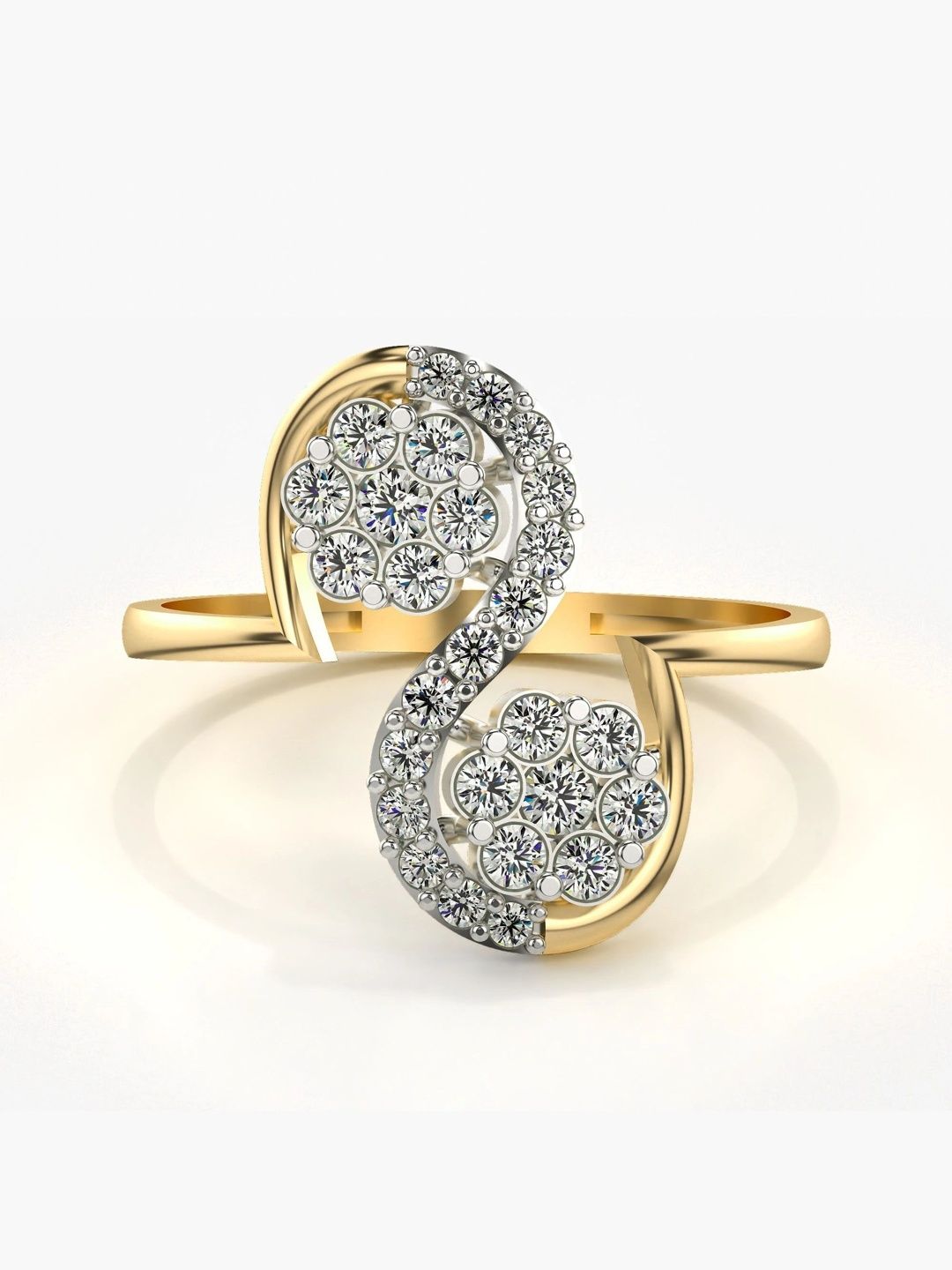 VALANOVA 9KT Gold With 0.48 Carat Lab Grown Diamond Finger Ring - 2.01 g-image-44