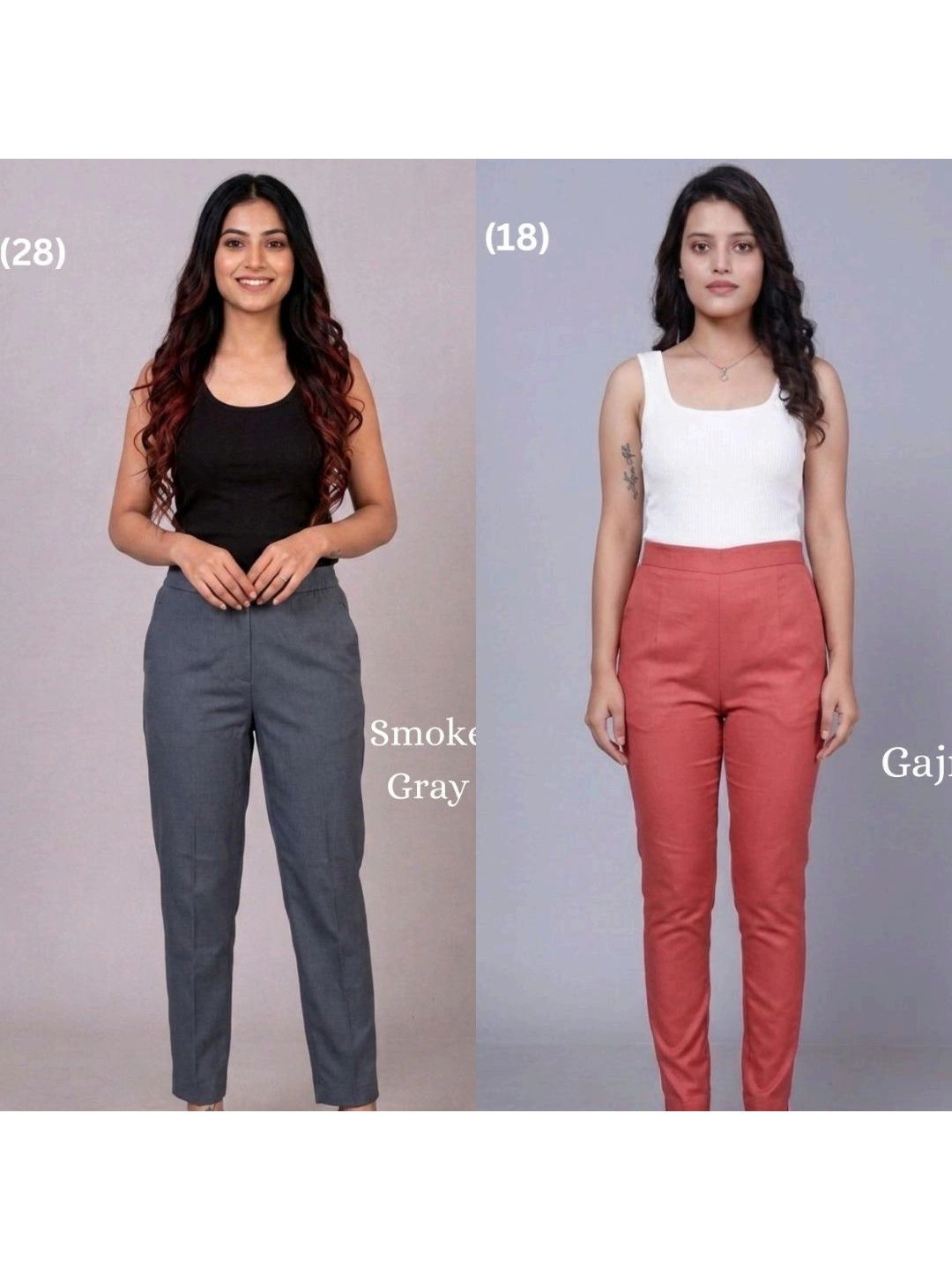 RIVNIX Women Smart High-Rise Trousers-picture-26