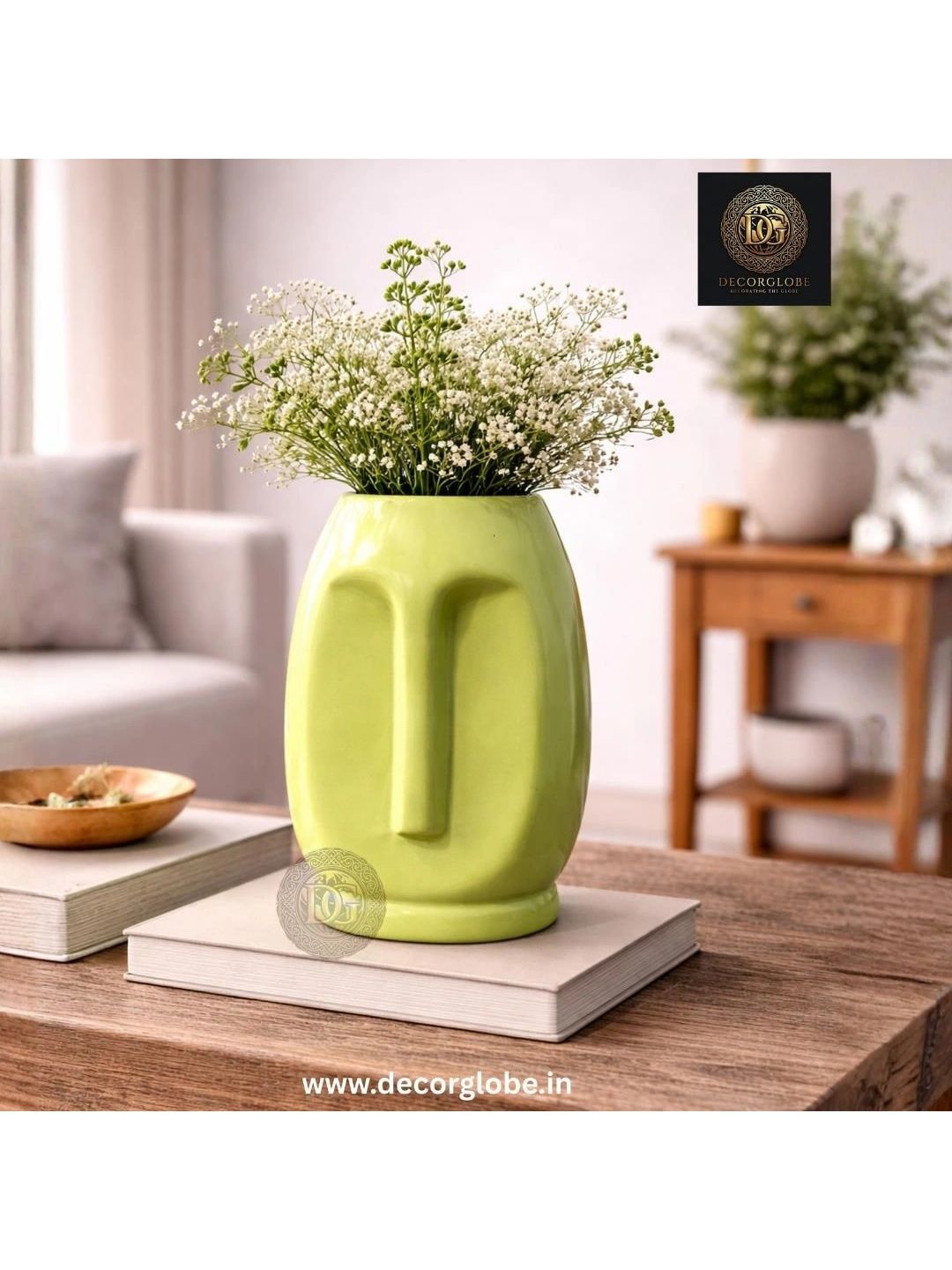 DecorGlobe Green Curio Showpiece-picture-16