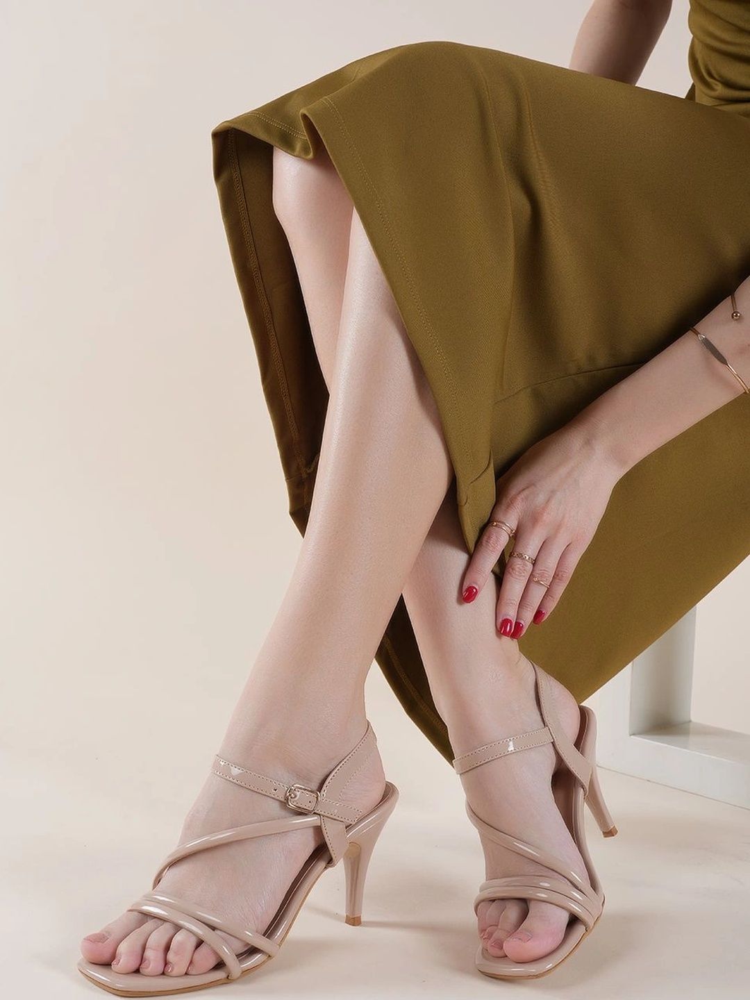 BELVE PARIS Slim Heeled Sandals-picture-37