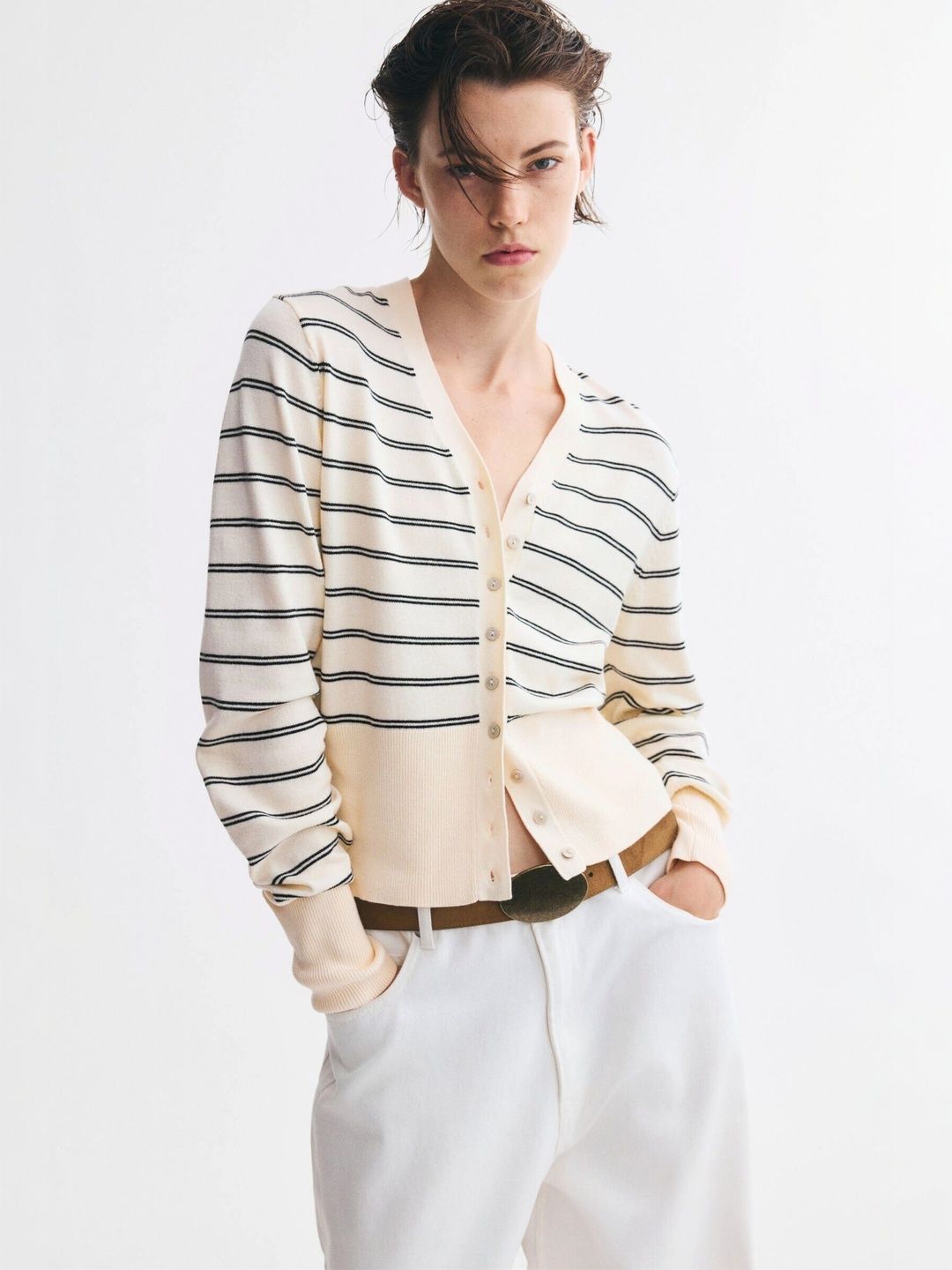 H&M Women Striped Cardigan-picture-47