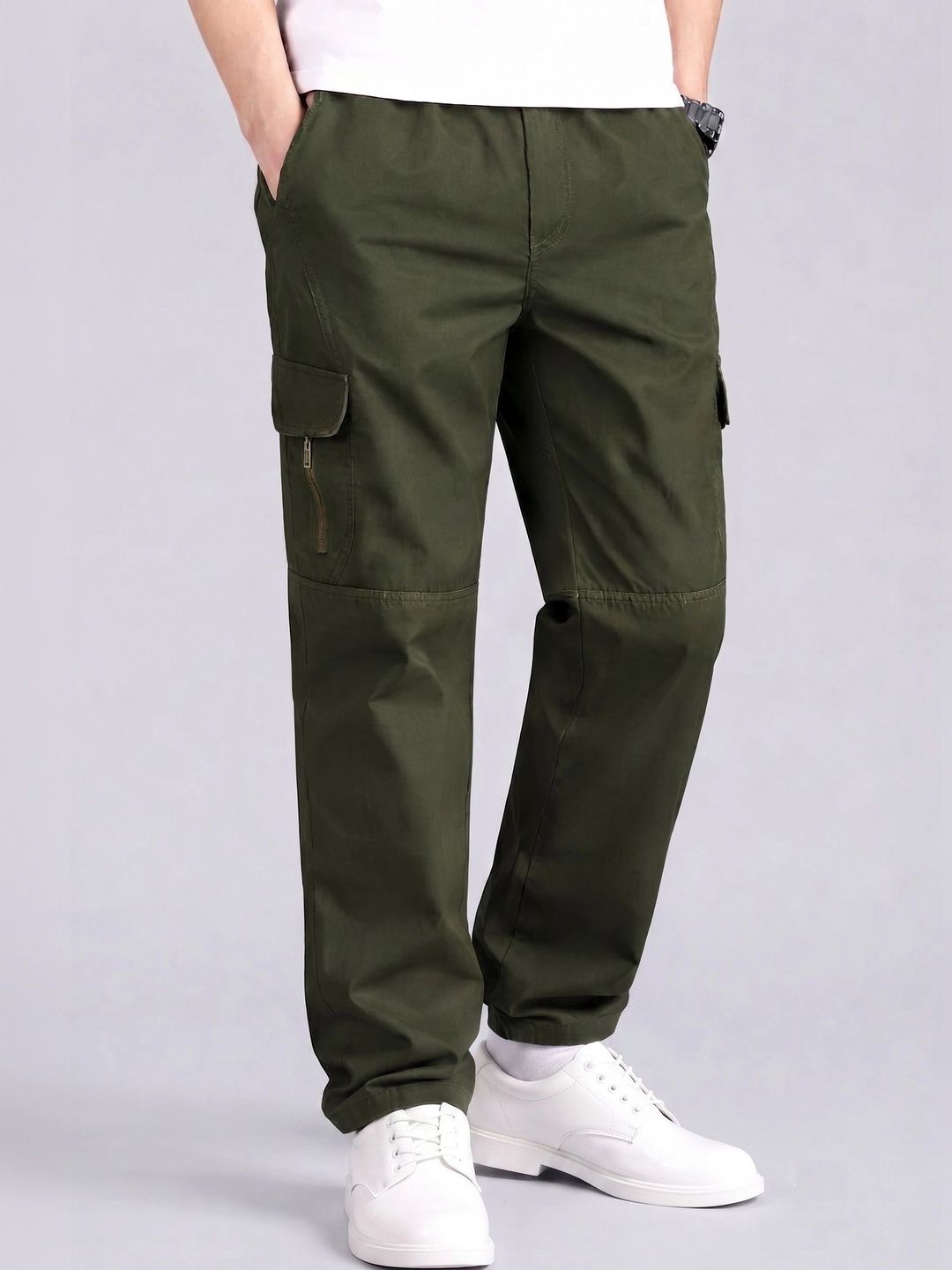 Nayram Fashion Men Cargos Trousers-picture-23
