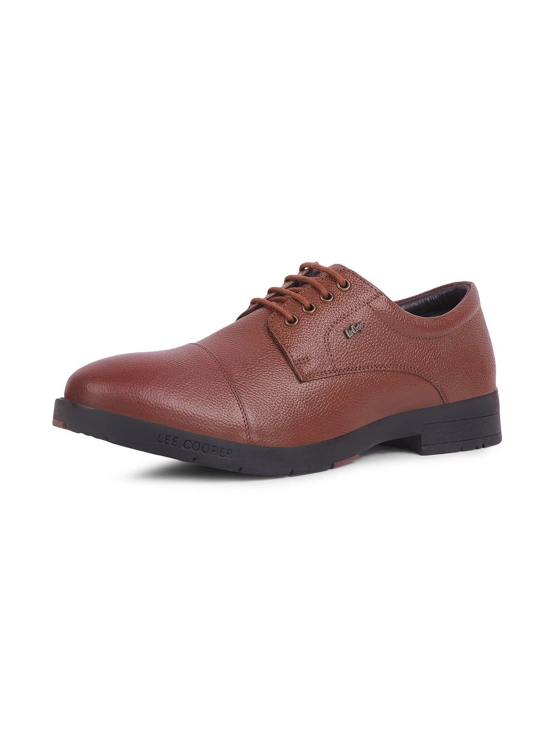Lee Cooper Men Textured Derbys-picture-21